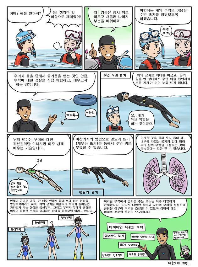 제니와 은지의 스쿠버 다이빙 배우기 이미지 번호 37