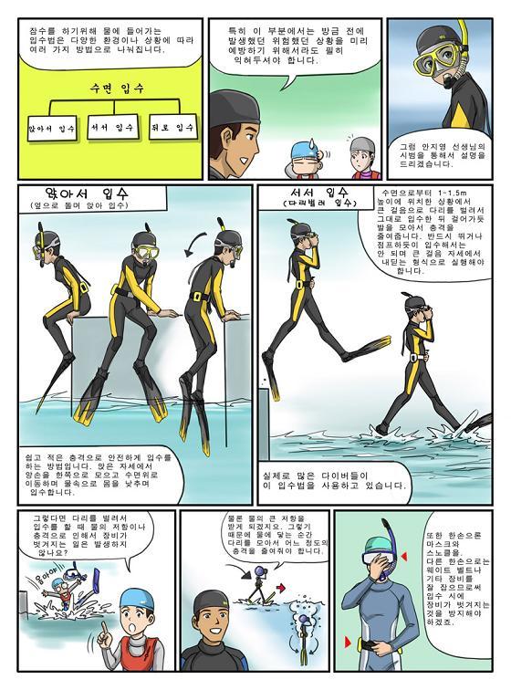 제니와 은지의 스쿠버 다이빙 배우기 이미지 번호 43