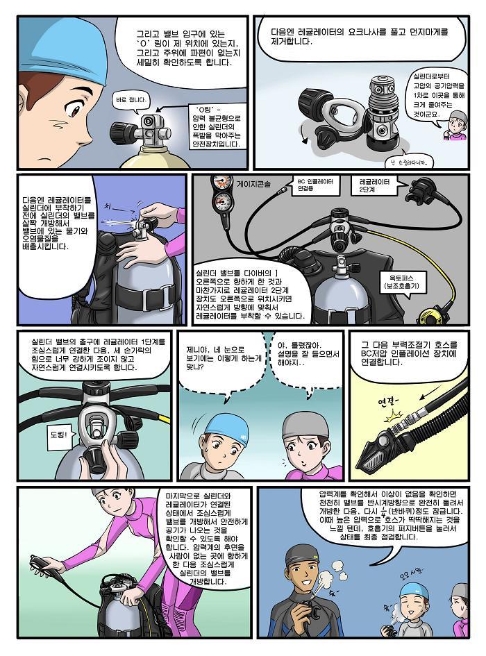 제니와 은지의 스쿠버 다이빙 배우기 이미지 번호 55