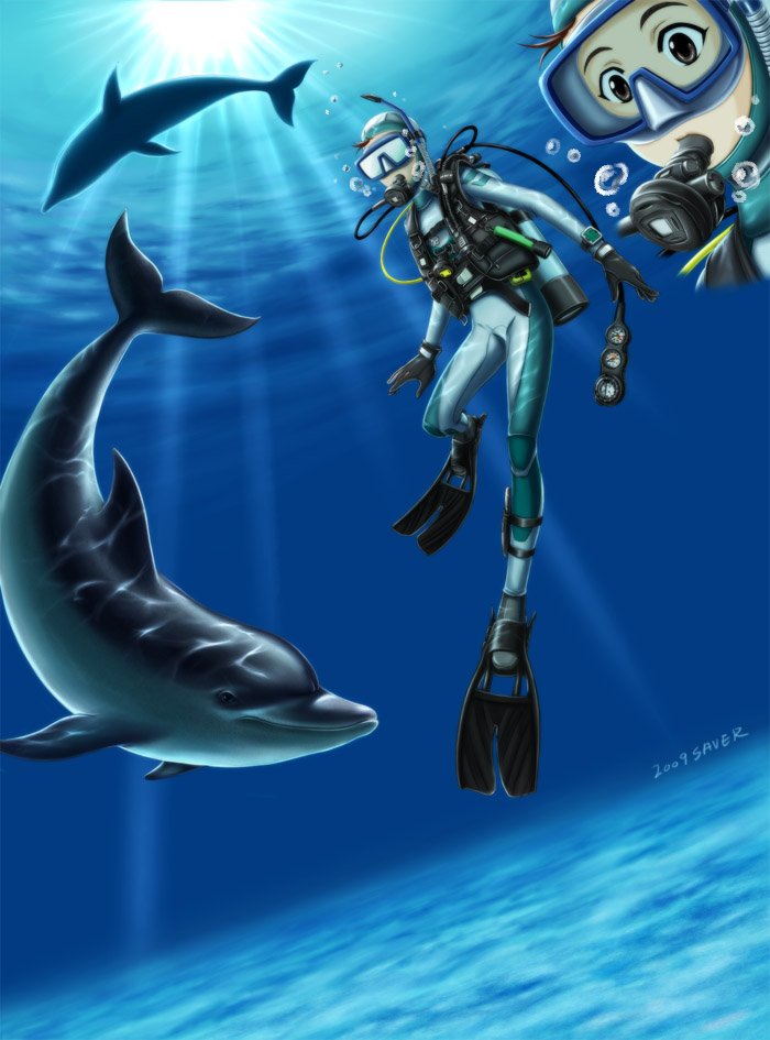 제니와 은지의 스쿠버 다이빙 배우기 이미지 번호 74