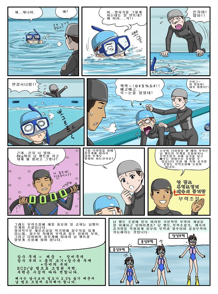 제니와 은지의 스쿠버 다이빙 배우기 이미지 번호 79