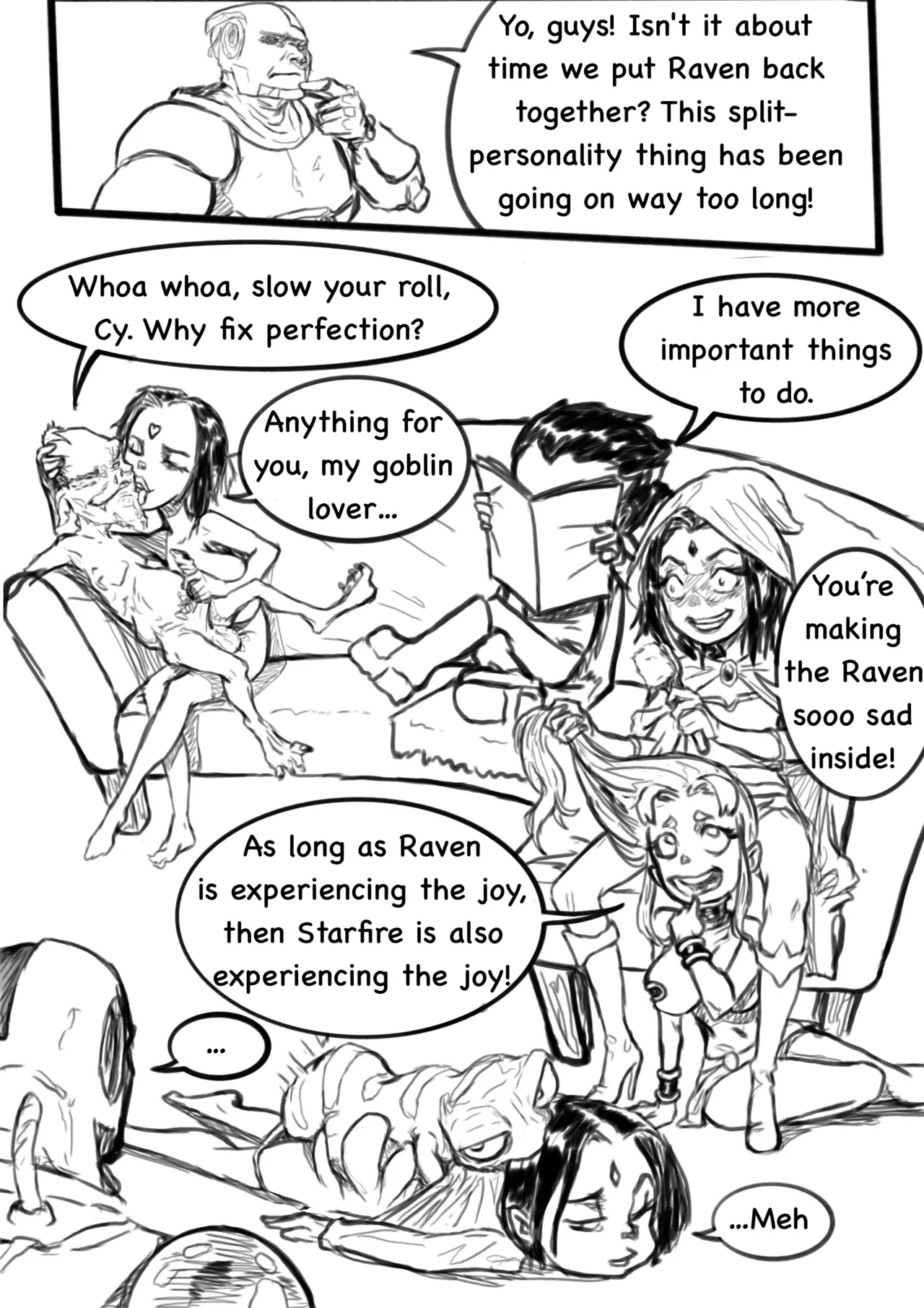 Ashifff: Raven – Part I: Split Personality image number 2