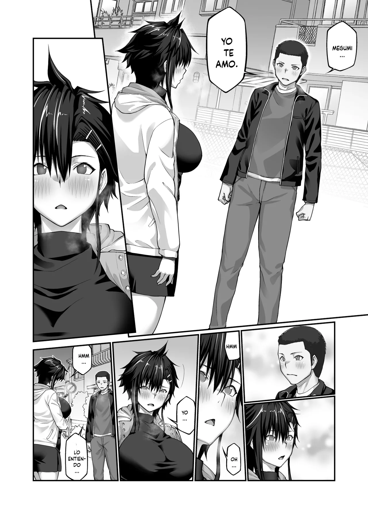 [ClimbCrown] Nakadashi Oji-san ni Nerawareta Mesu wa Nigeru Koto ga Dekinai ~Fujitomo Megumi Hen 4~ [Spanish] [Digital] imagen número 51