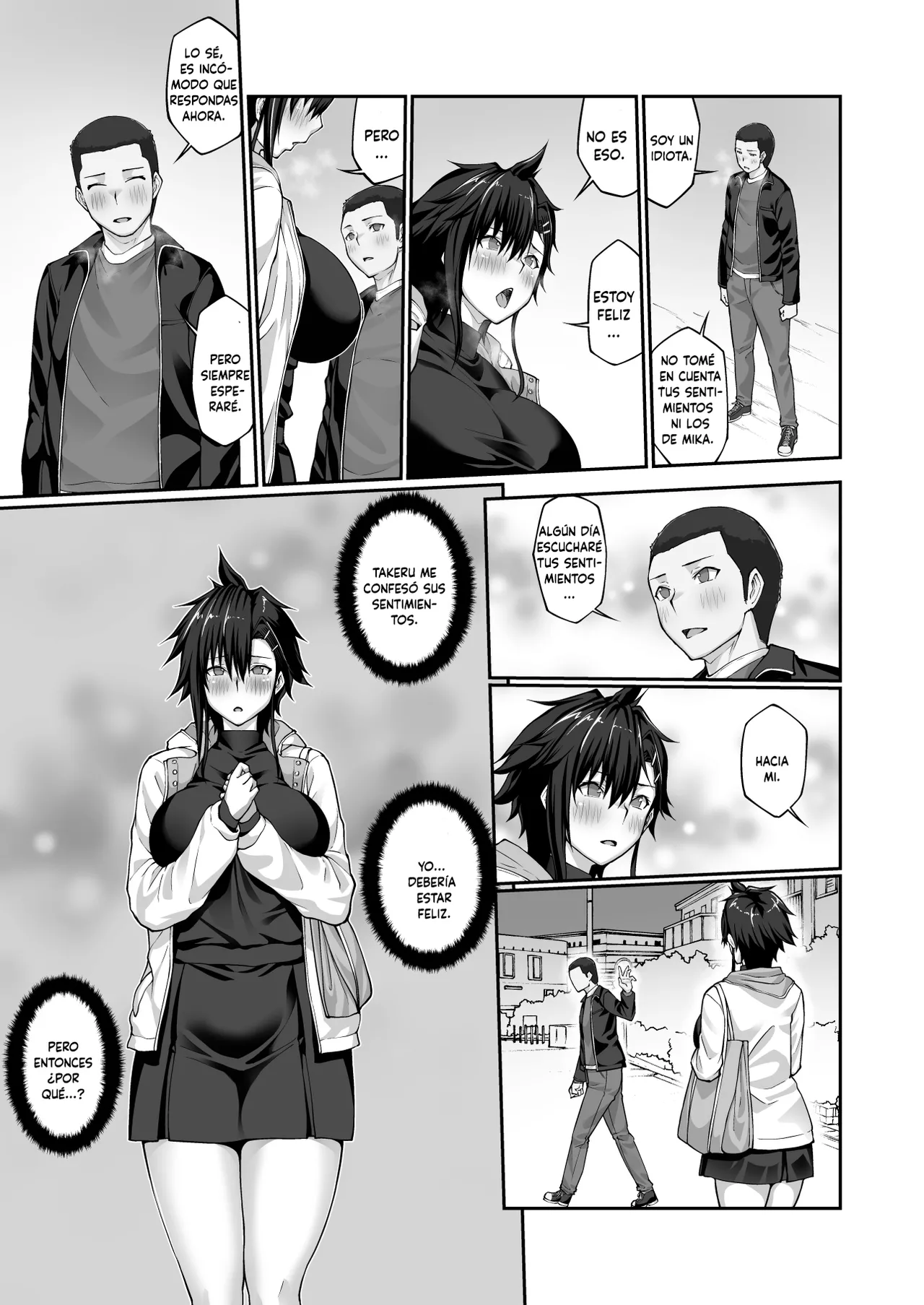 [ClimbCrown] Nakadashi Oji-san ni Nerawareta Mesu wa Nigeru Koto ga Dekinai ~Fujitomo Megumi Hen 4~ [Spanish] [Digital] imagen número 52