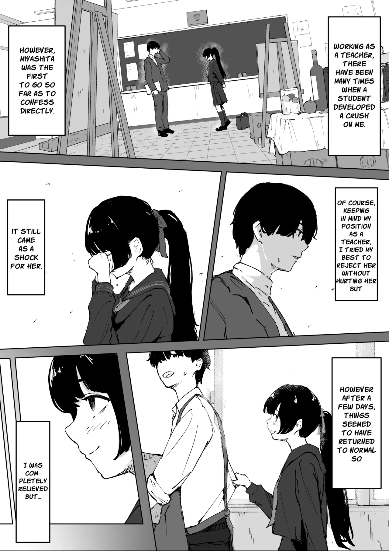 [Mimimi Misaki] Oshiego no Menhera ni Nerawareta Kyoushi | Teacher Targeted By His Mentally Ill Student [English] 图片编号 4