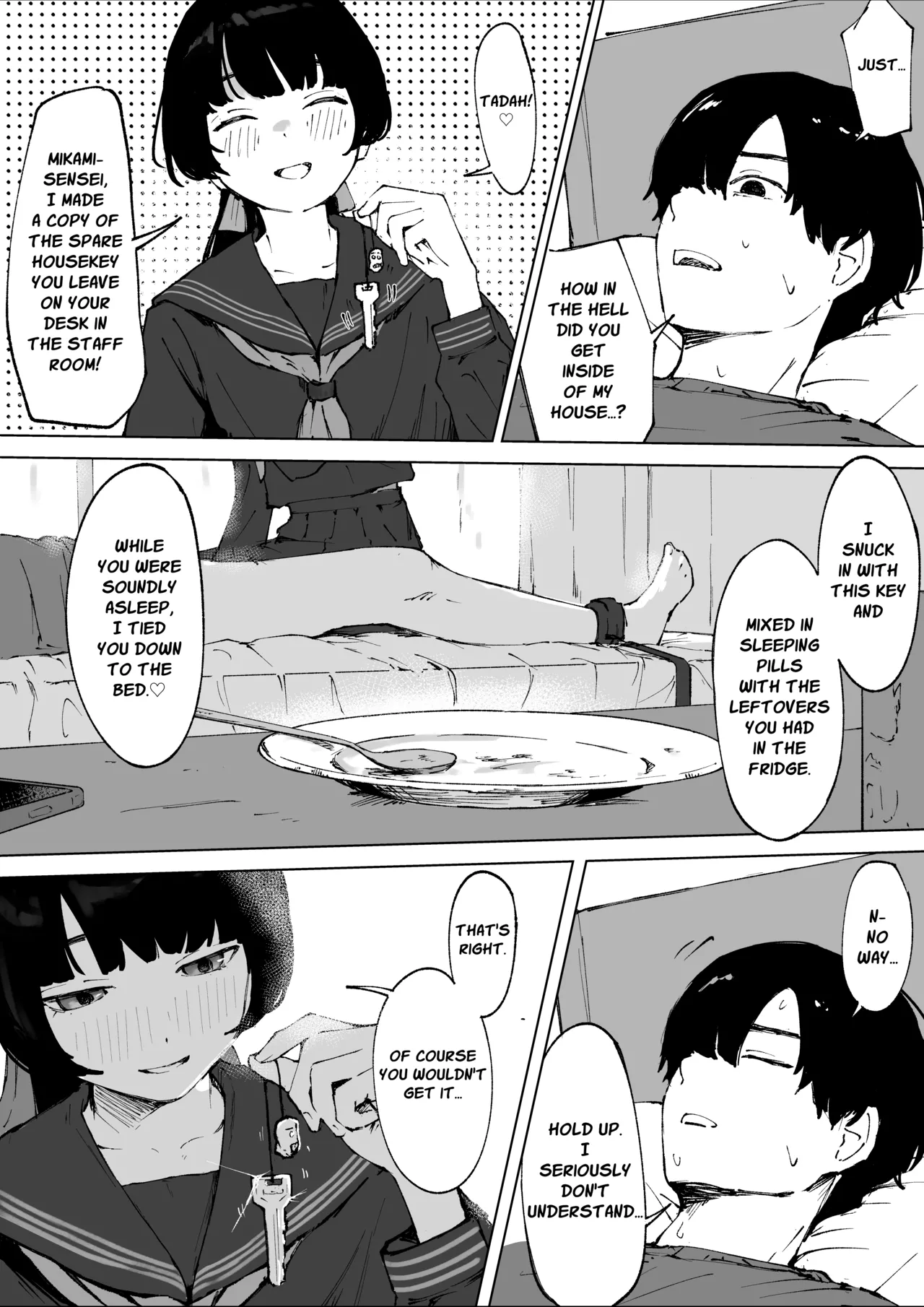 [Mimimi Misaki] Oshiego no Menhera ni Nerawareta Kyoushi | Teacher Targeted By His Mentally Ill Student [English] 图片编号 5