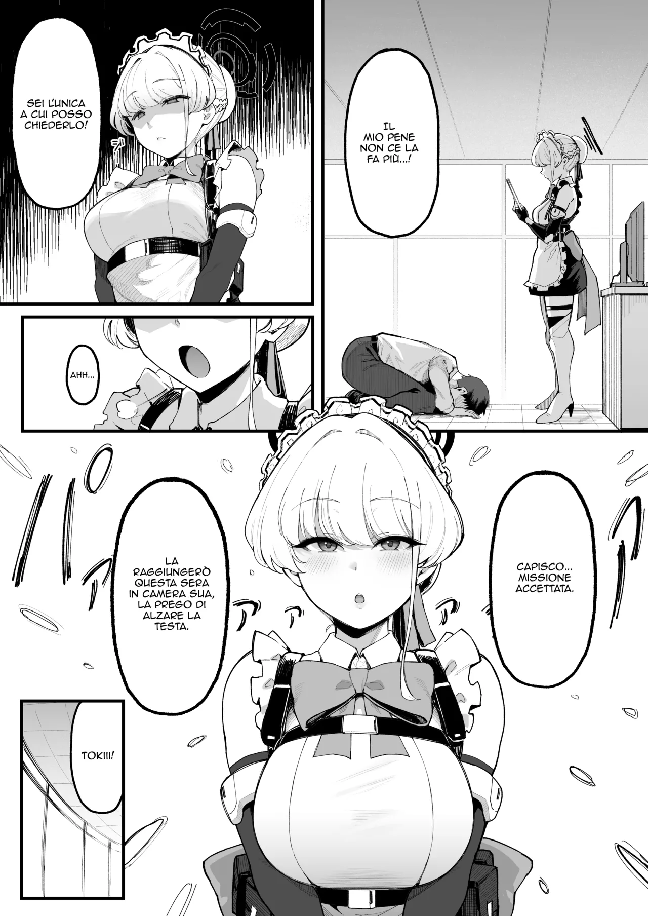 [Nazunasoft (Katsura Harufumi)] Toxic Love Mission (Blue Archive) [Italian] [AtelierNoMana] [Digital] изображение № 5