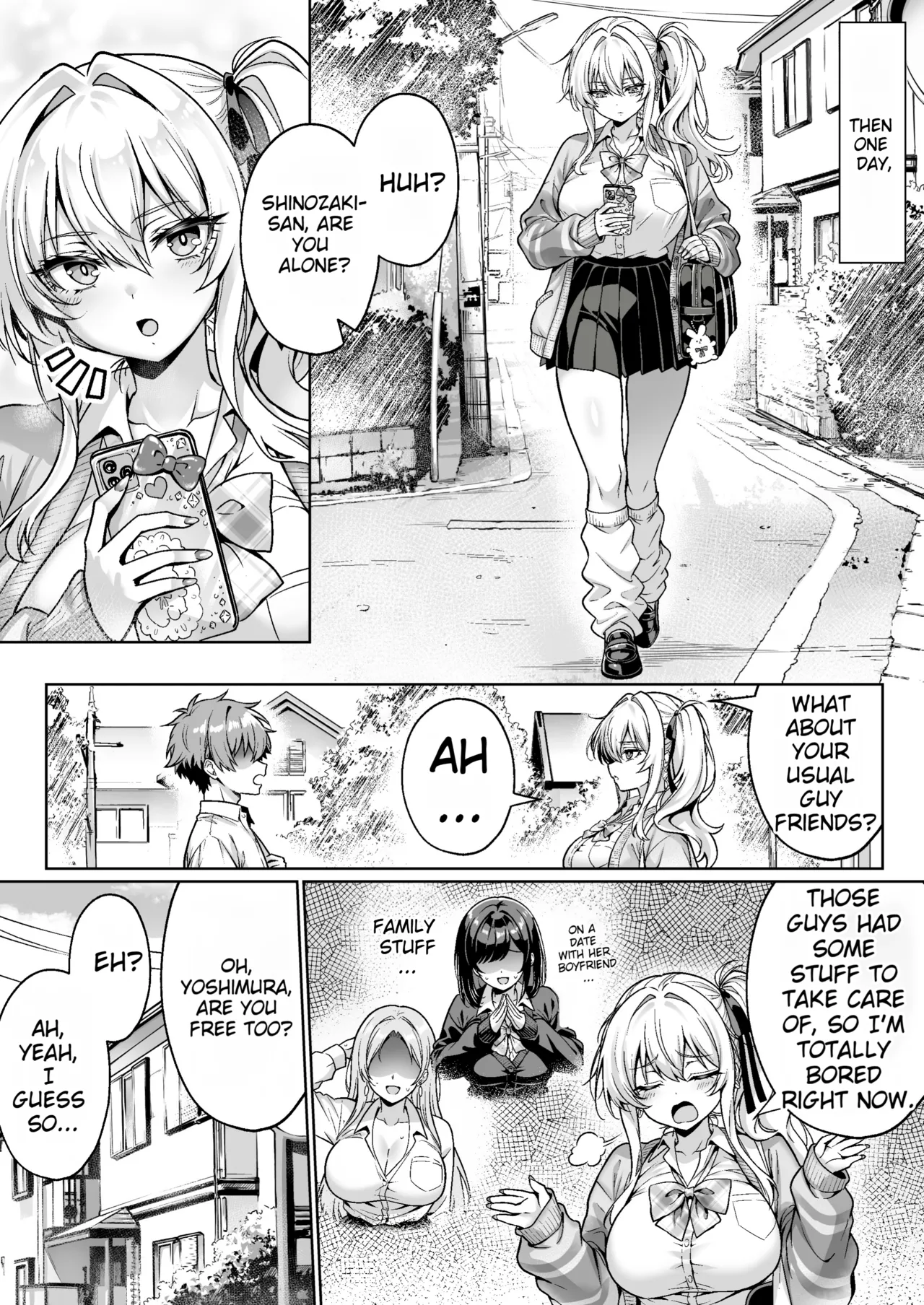 [Hechima Koubou (Mangetsu Wasabi)] The Cheeky Gal in Class Was a Virgin The Story of Raw Insertion, Climaxing, and Creampie on Our First Time [English][MTL]] image number 5