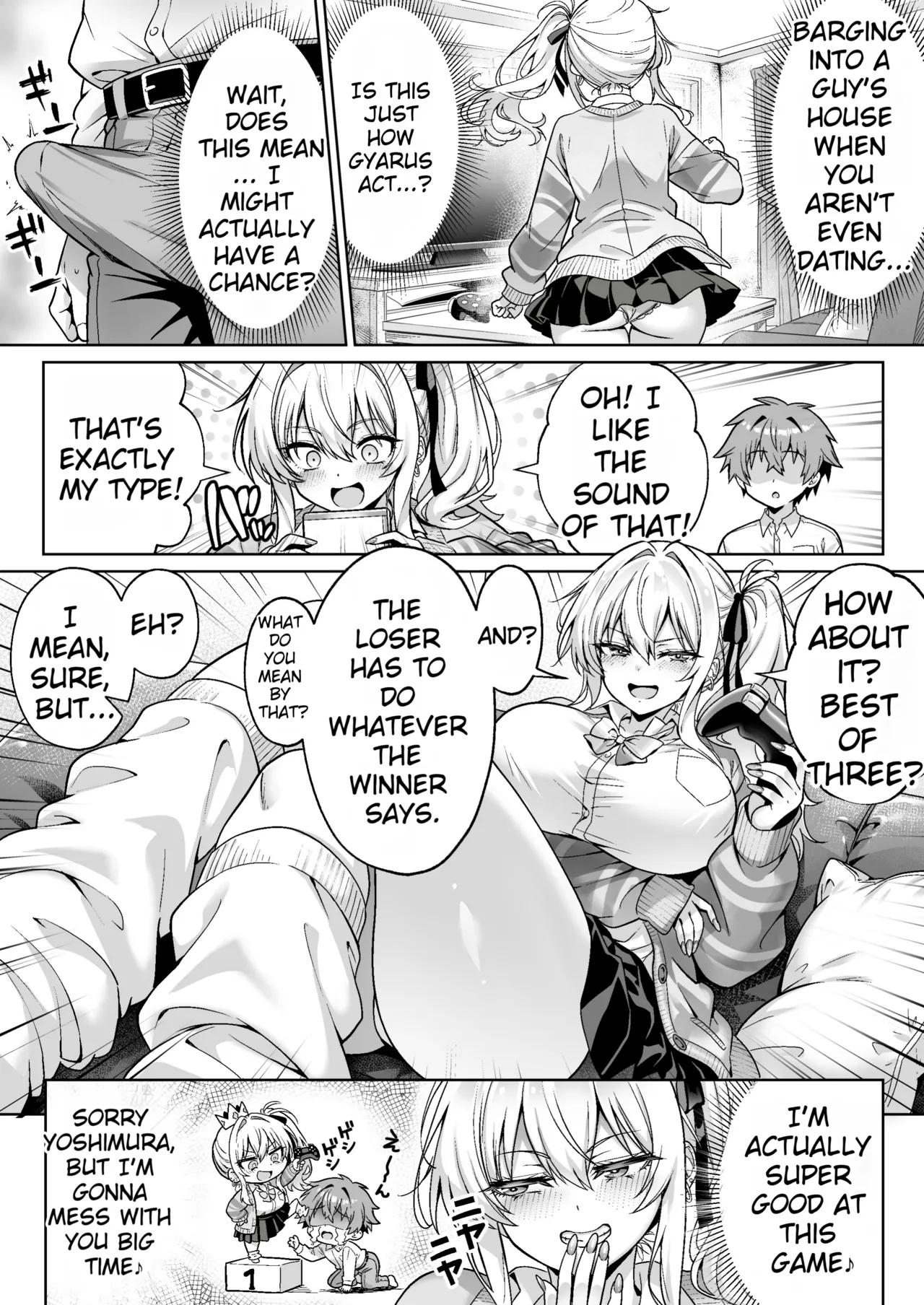 [Hechima Koubou (Mangetsu Wasabi)] The Cheeky Gal in Class Was a Virgin The Story of Raw Insertion, Climaxing, and Creampie on Our First Time [English][MTL]] image number 7