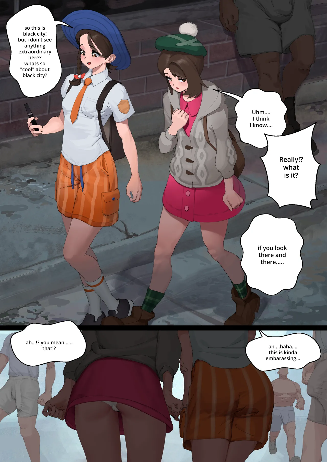 [wjs07] Gloria and Juliana visit Black City (Pokemon) imagen número 1