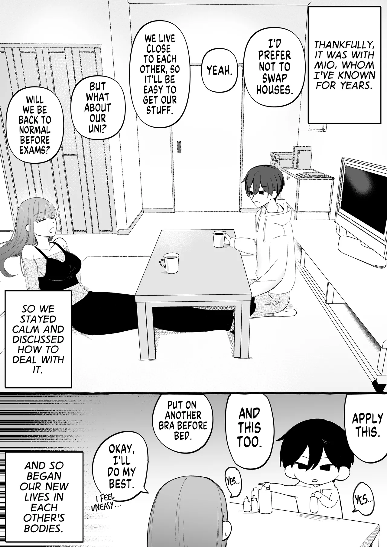 [Katsudon Umauma Honpo] How I Returned to Normal After Body Swapping Only to Discover that My Body was Prepared for Anal Sex [English] [GTF] 이미지 번호 5