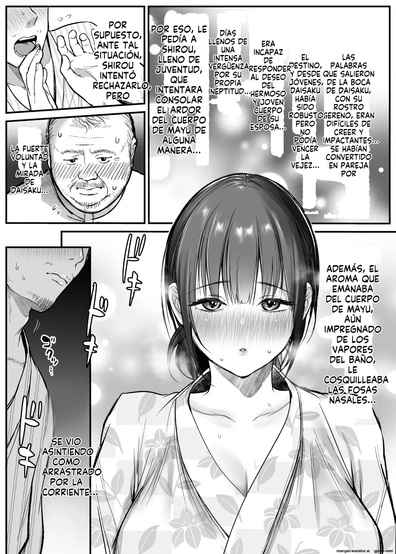 [Super Ichigo-chan (Misaoka)] Otoko Hitori Baiku Tabi ~Toge no Sobaya no Wakazuma Hen~｜Viaje en Moto en Solitario ~La Joven Esposa de la Tienda de Soba de la Colina~ [Spanish] [FallenSub] 图片编号 14