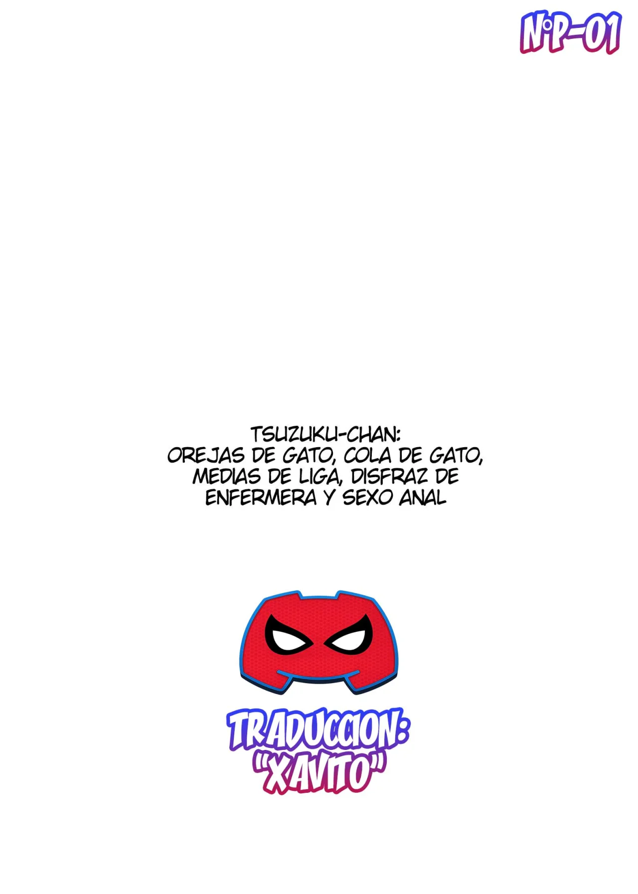 [Holiday Yasumi] Tsuzuru-chan Nekomimi Neko Shippo Garter Stockings Nurse Cos Oshiri Ecchi｜Tsuzuru-chan׃ Orejas de Gato, Cola de Gato, Medias de Liga, Disfraz de Enfermera y Sexo Anal [Spanish] [Xavit0_0] numero di immagine  6