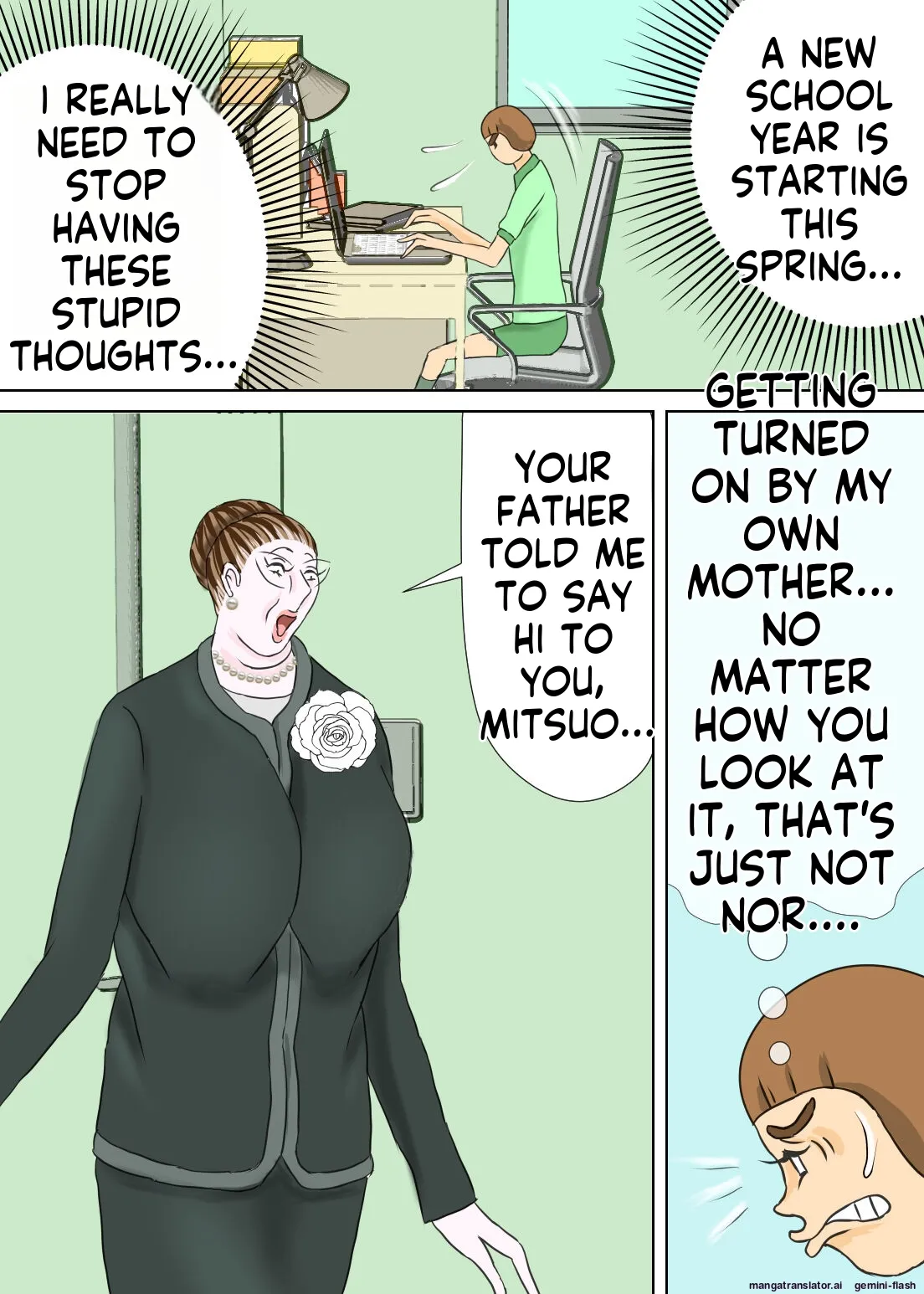 [Omochi Kiwi] My second son and his educational mother [English MTL] numero di immagine  29