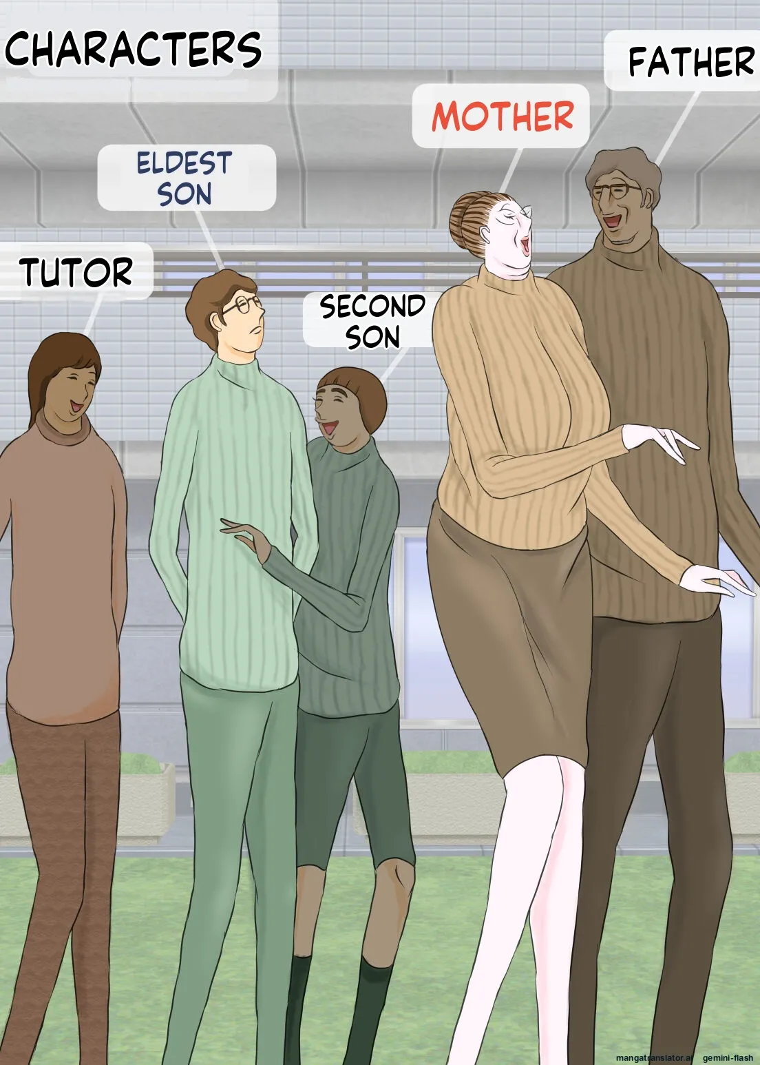 [Omochi Kiwi] My eldest son and his educational mother [English MTL] 画像番号 2