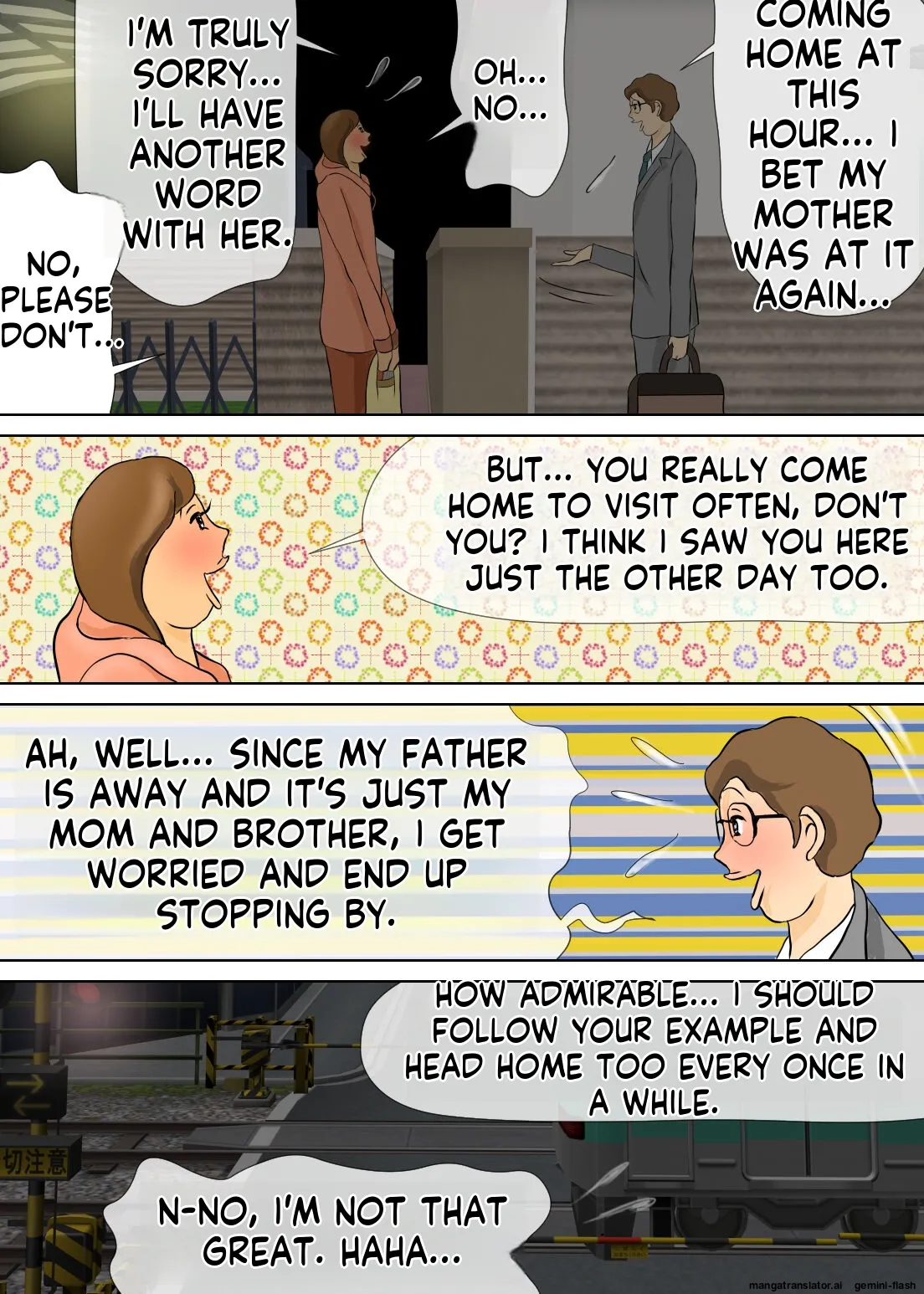 [Omochi Kiwi] My eldest son and his educational mother [English MTL] 画像番号 13