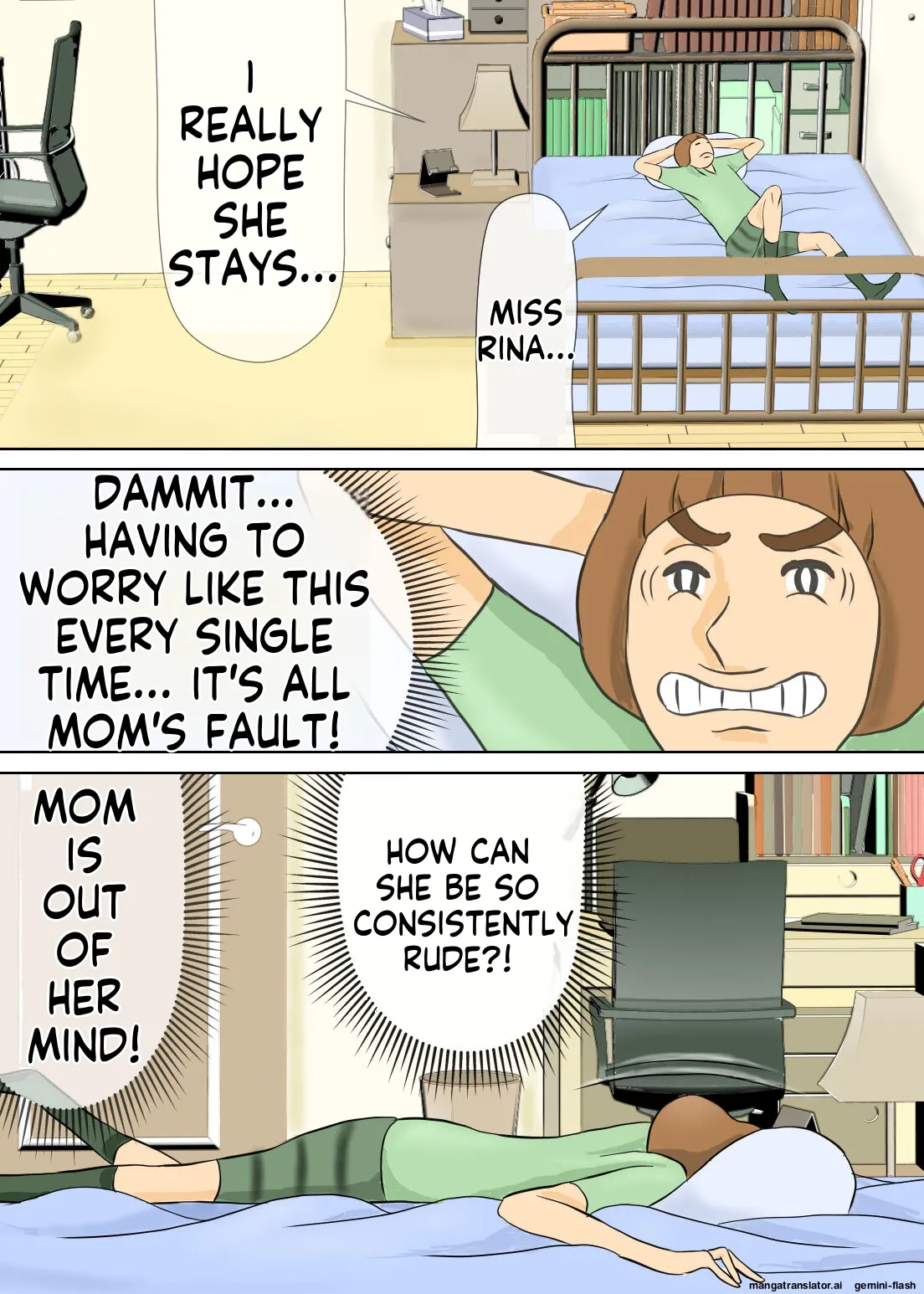 [Omochi Kiwi] My eldest son and his educational mother [English MTL] 画像番号 15