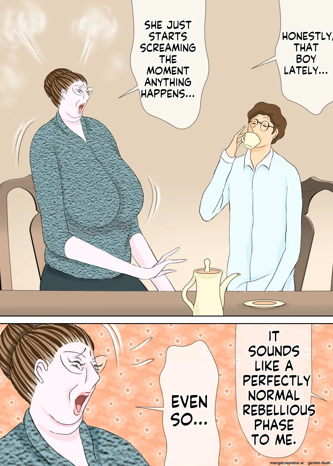 [Omochi Kiwi] My eldest son and his educational mother [English MTL] 画像番号 19