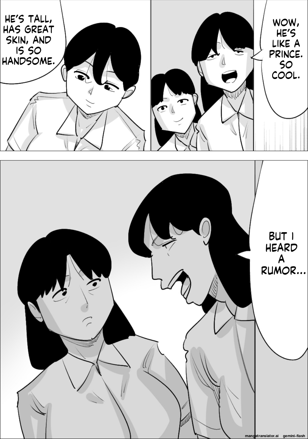 [Penchapen] A boyfriend who was stolen by a handsome, cool-looking woman [English] 画像番号 24