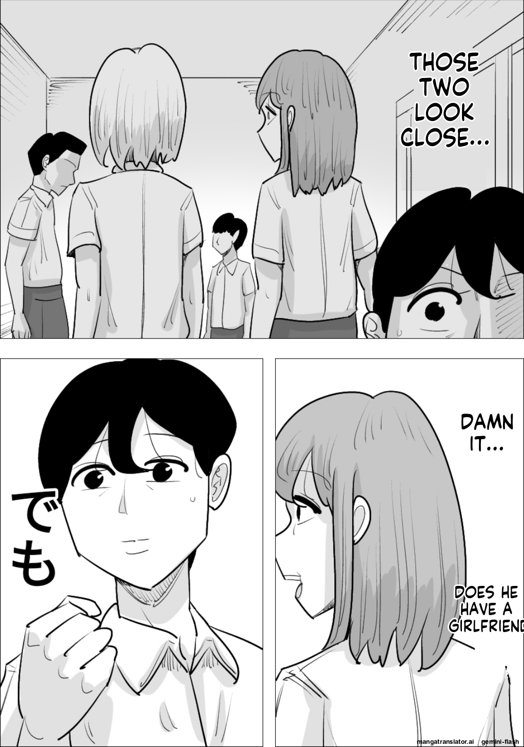 [Penchapen] A boyfriend who was stolen by a handsome, cool-looking woman [English] 画像番号 32