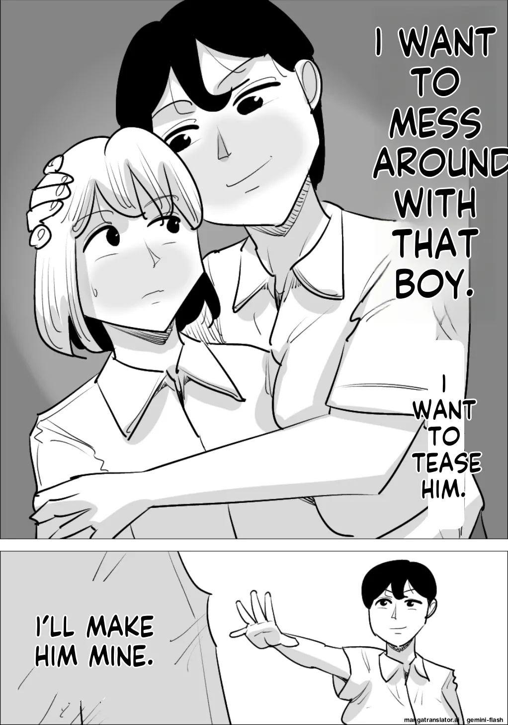 [Penchapen] A boyfriend who was stolen by a handsome, cool-looking woman [English] 画像番号 33