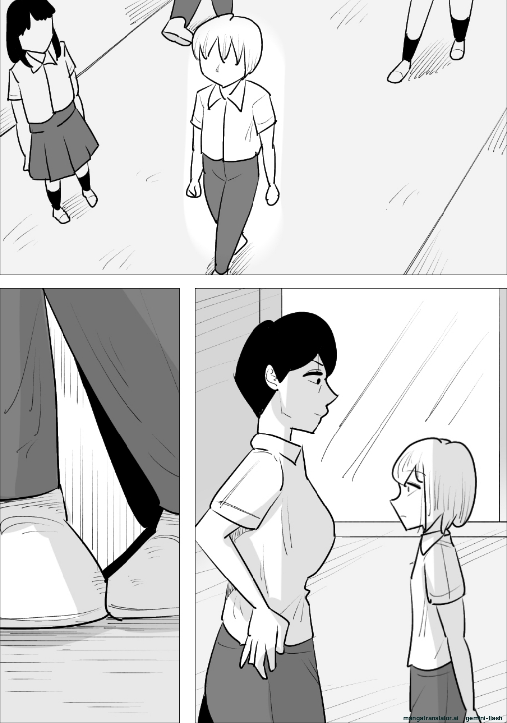 [Penchapen] A boyfriend who was stolen by a handsome, cool-looking woman [English] 画像番号 35