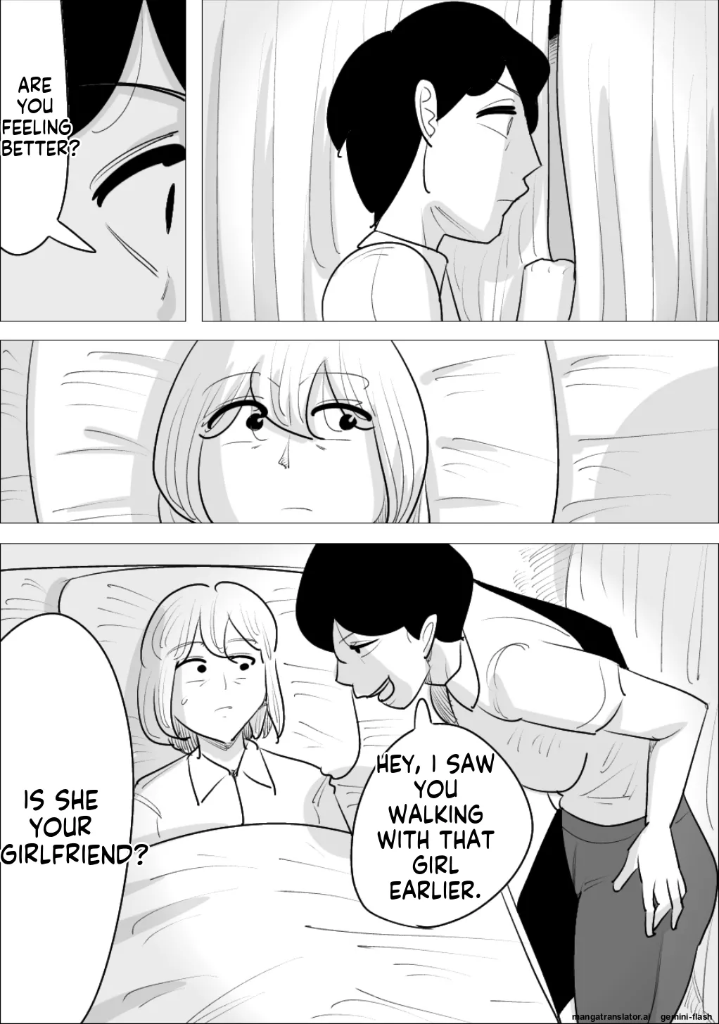 [Penchapen] A boyfriend who was stolen by a handsome, cool-looking woman [English] 画像番号 43