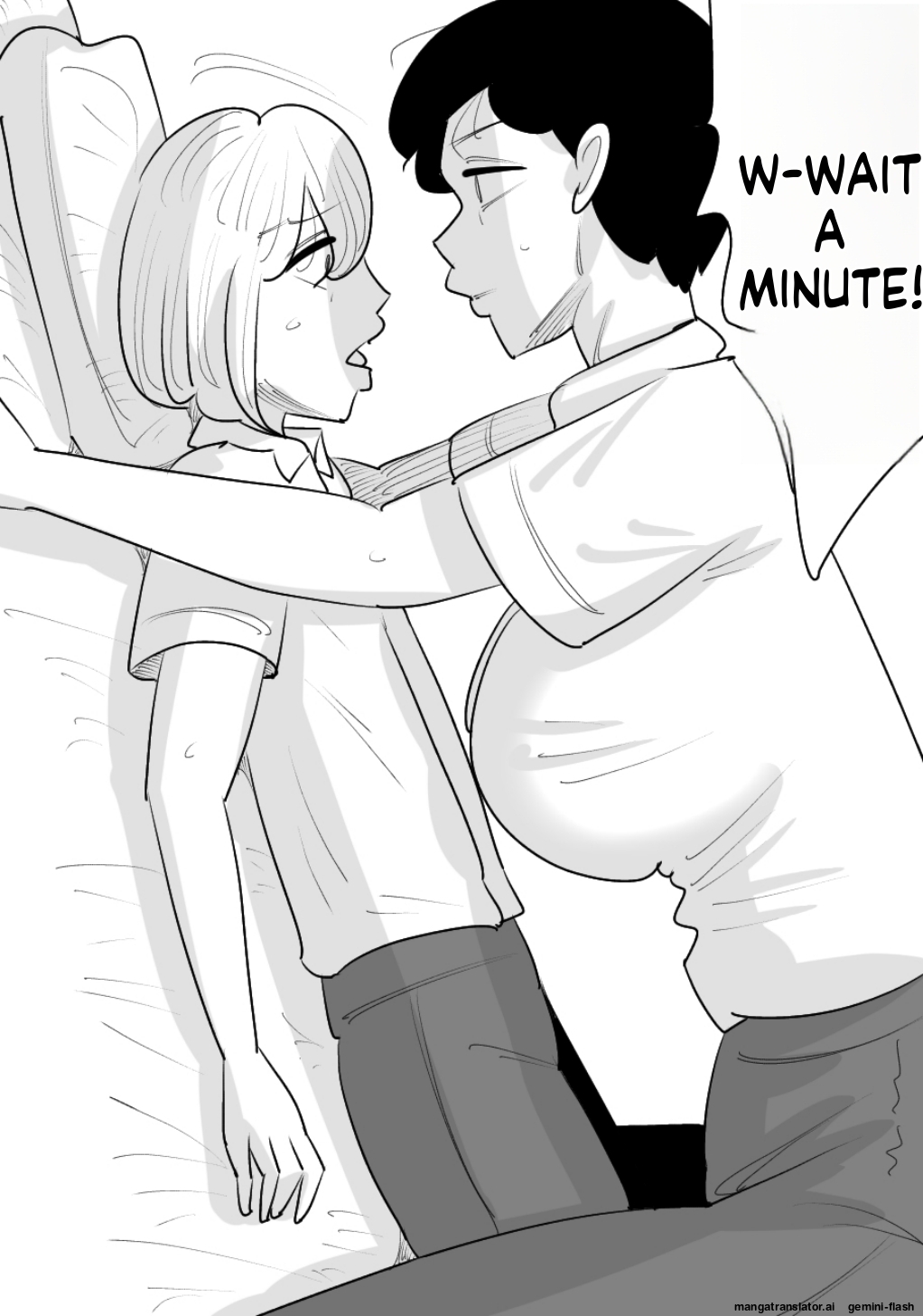 [Penchapen] A boyfriend who was stolen by a handsome, cool-looking woman [English] 画像番号 48