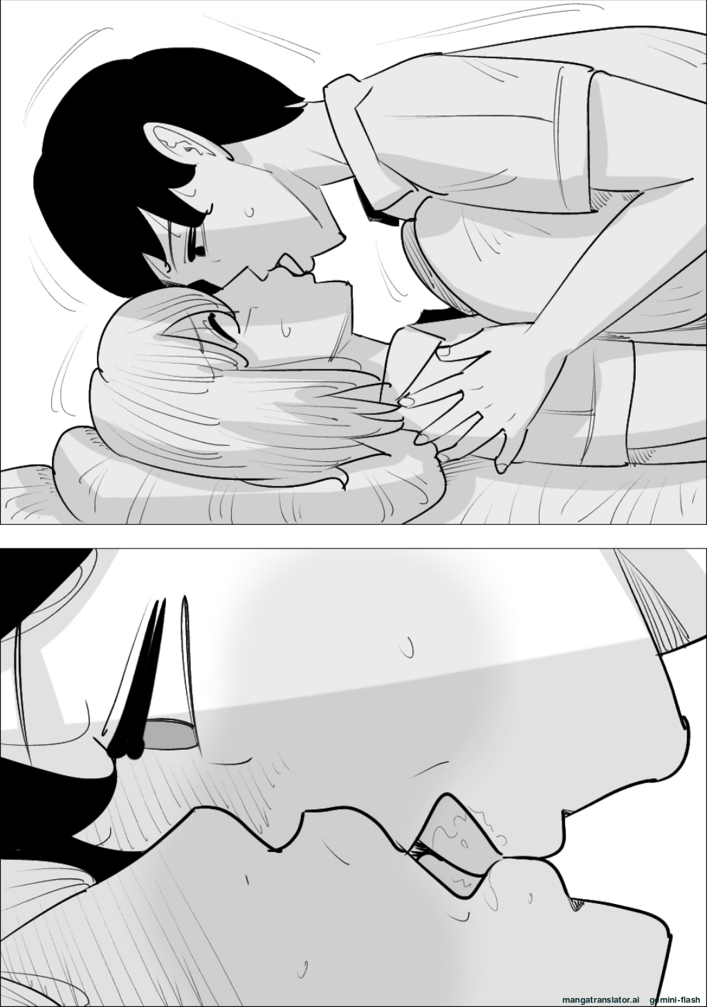 [Penchapen] A boyfriend who was stolen by a handsome, cool-looking woman [English] 画像番号 49