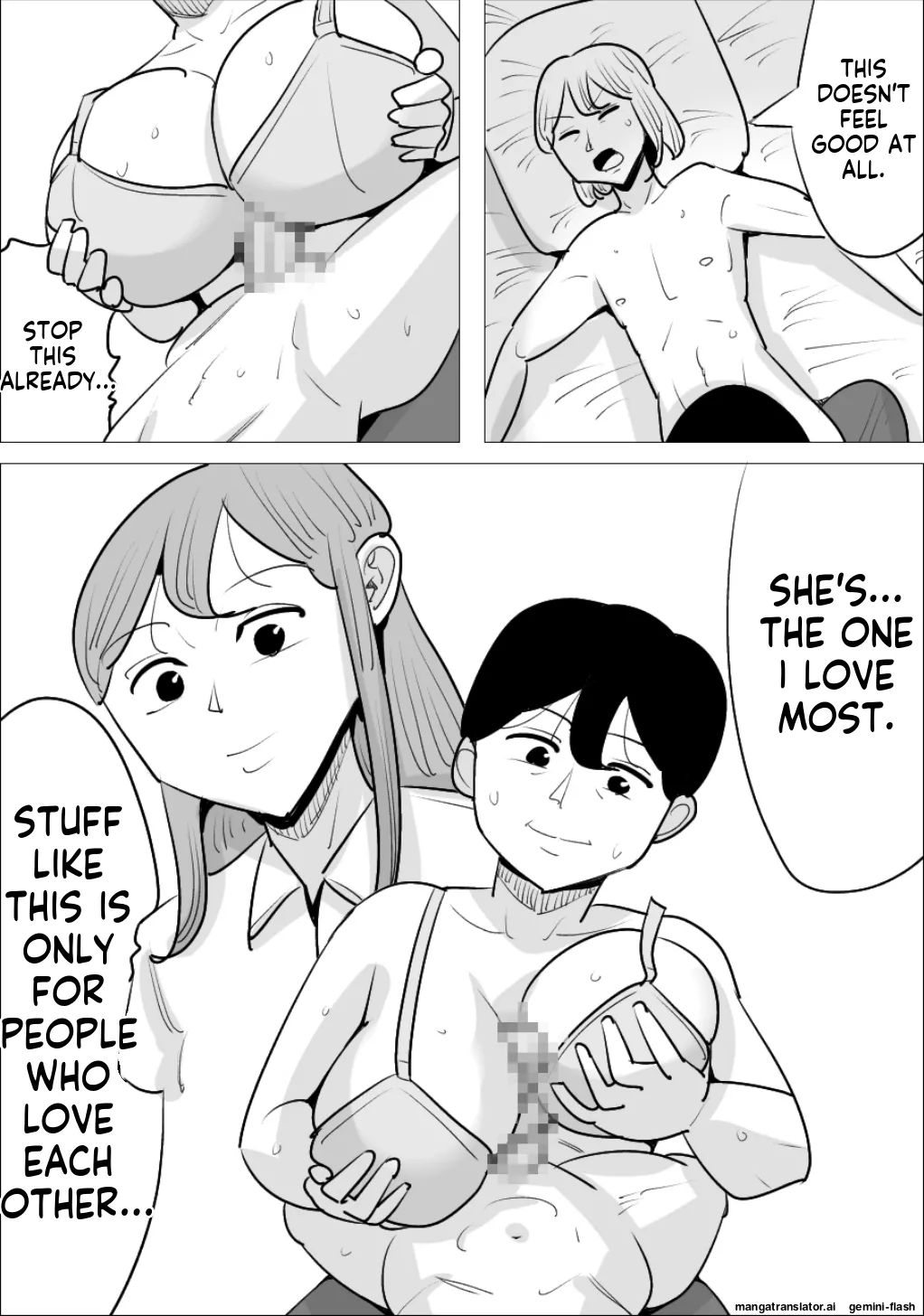 [Penchapen] A boyfriend who was stolen by a handsome, cool-looking woman [English] 画像番号 60