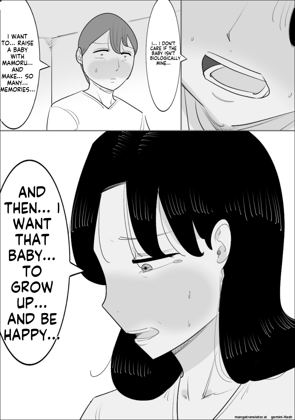 [Penchapen] A married couple who have an unattractive mature woman act as their surrogate. [English] 画像番号 29