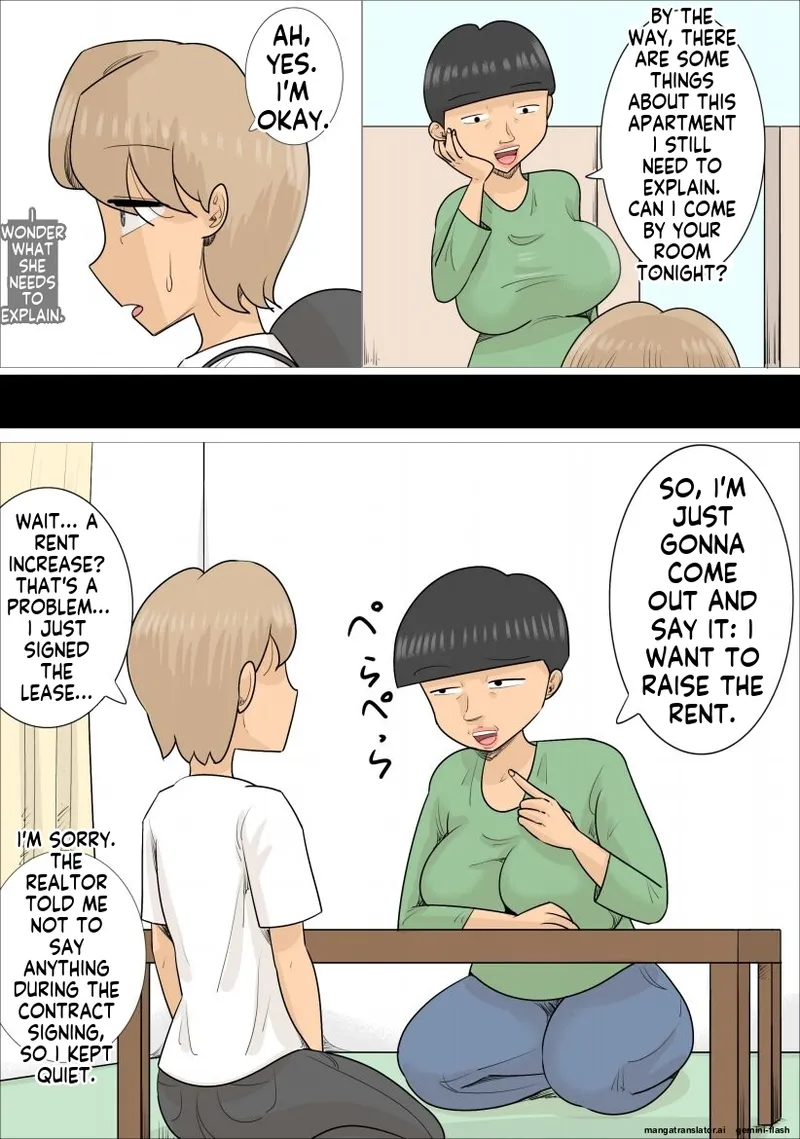 [Penchapen] A boyfriend who was stolen by three unattractive mature women speaking Kansai dialect (bob cut, fat, and underbite [English] 이미지 번호 9