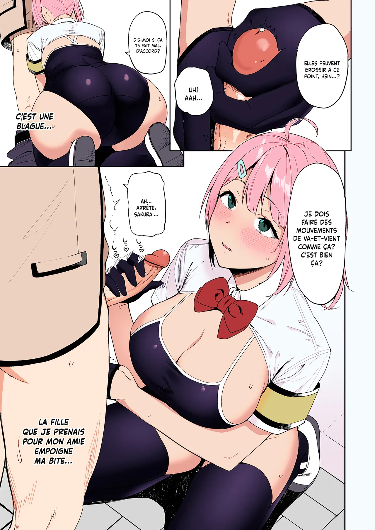 [Ikihaji Hummingbird (Amano Don)] Fuuki Iin to Fuuzoku Katsudou | Le SECS avec une membre du comité des mœurs [French] [Minous Secrets] imagen número 16