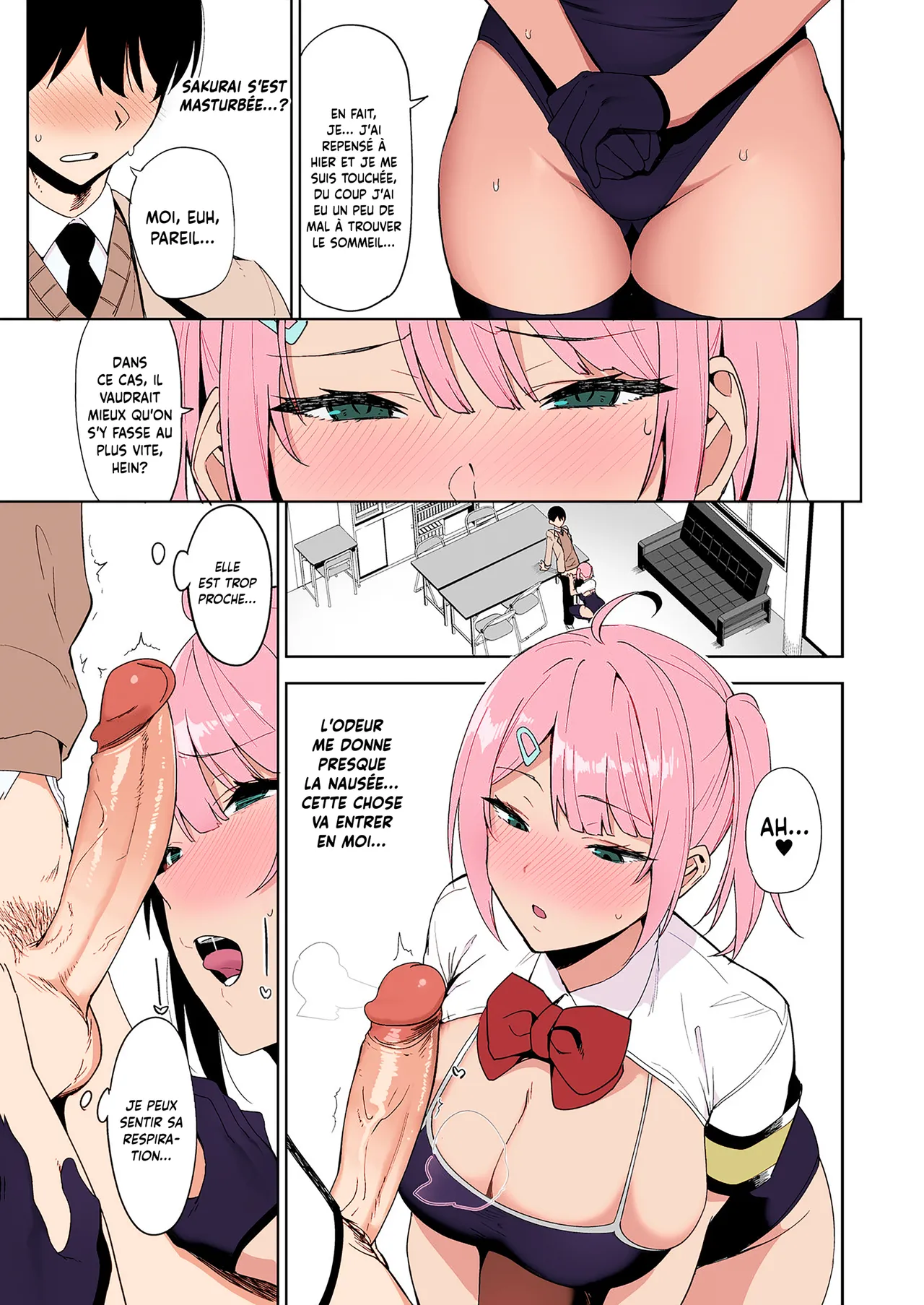 [Ikihaji Hummingbird (Amano Don)] Fuuki Iin to Fuuzoku Katsudou | Le SECS avec une membre du comité des mœurs [French] [Minous Secrets] imagen número 22