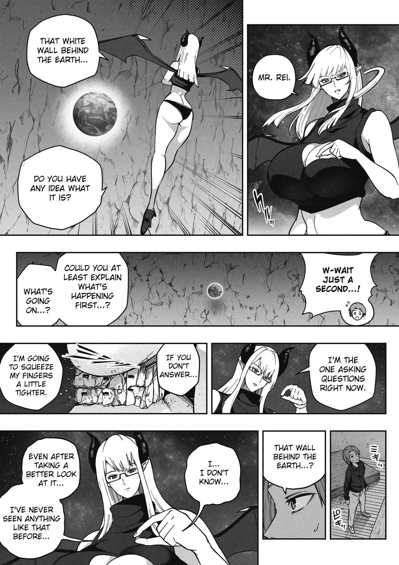 A 168 Billion km Tall Girl Toys with the Mere 10,000 km Earth изображение № 7