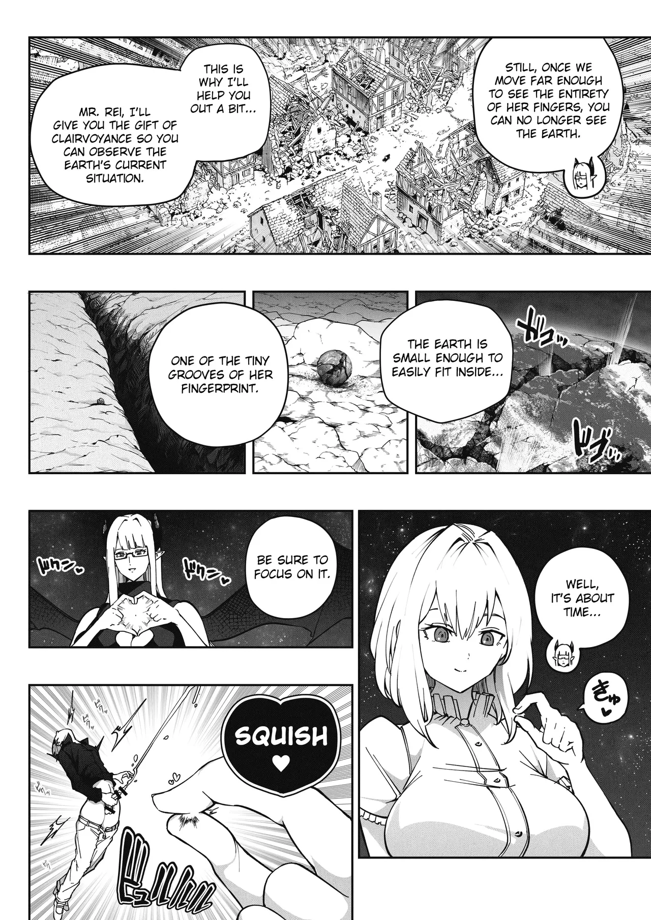 A 168 Billion km Tall Girl Toys with the Mere 10,000 km Earth изображение № 17