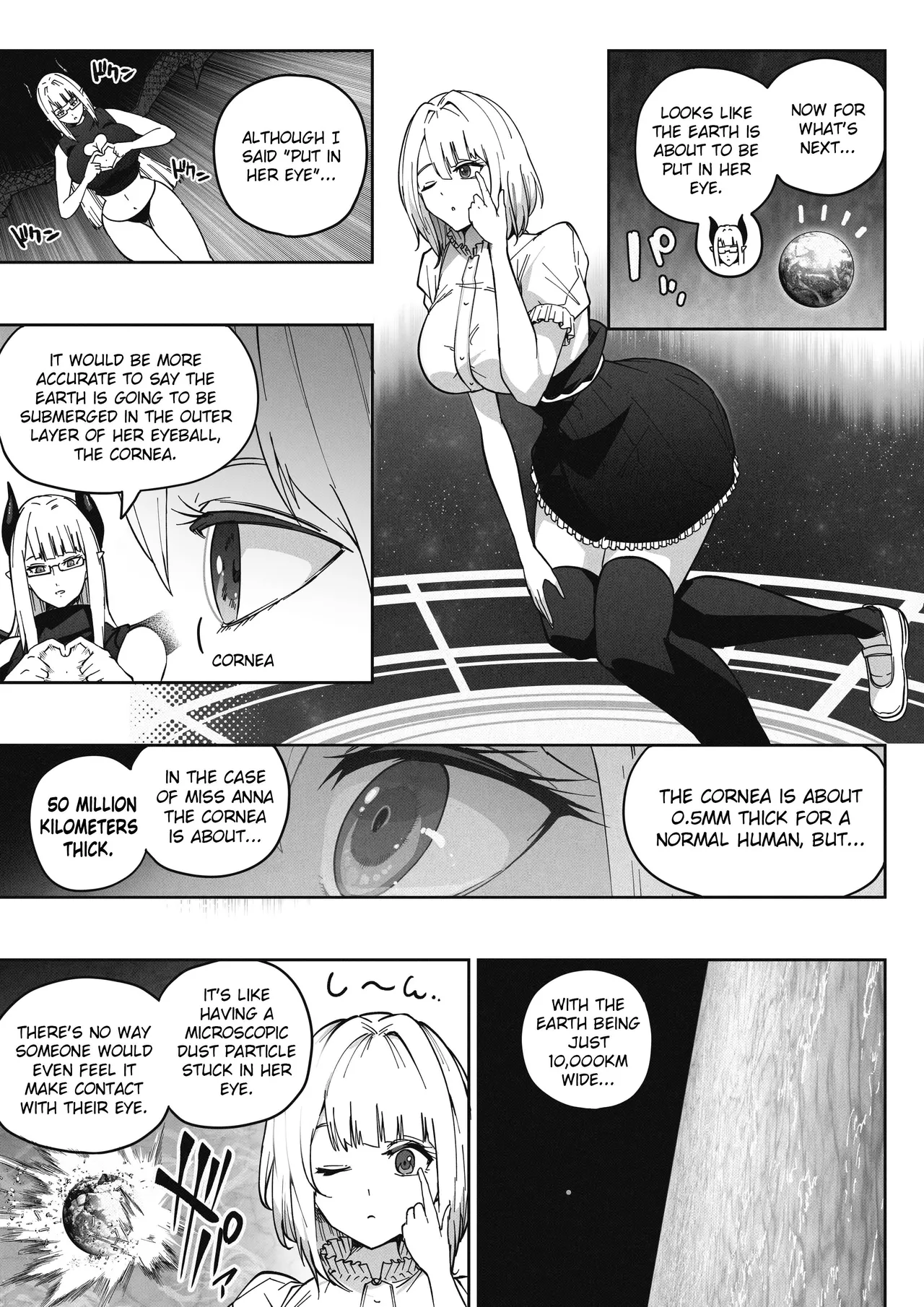 A 168 Billion km Tall Girl Toys with the Mere 10,000 km Earth изображение № 18