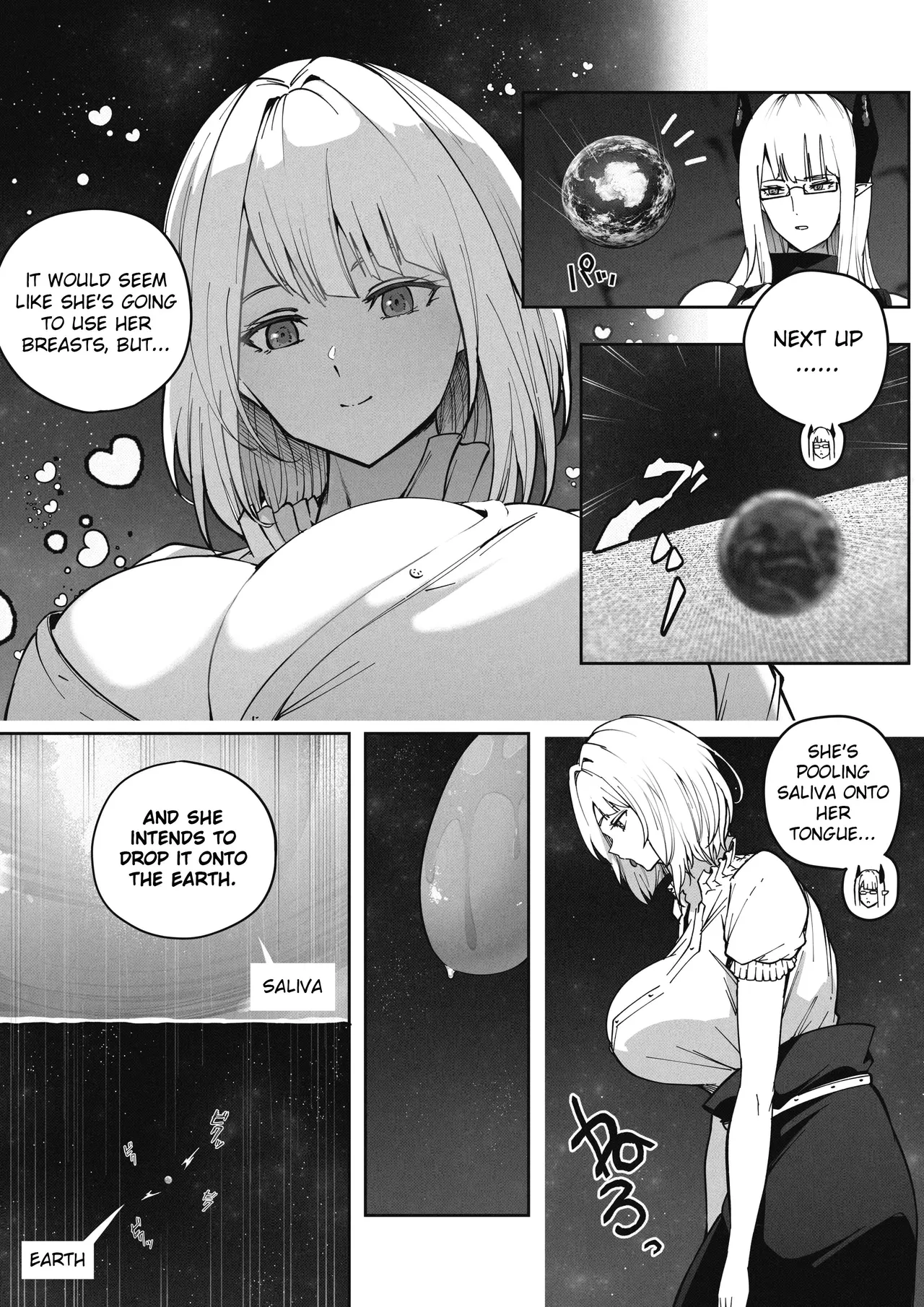 A 168 Billion km Tall Girl Toys with the Mere 10,000 km Earth изображение № 20