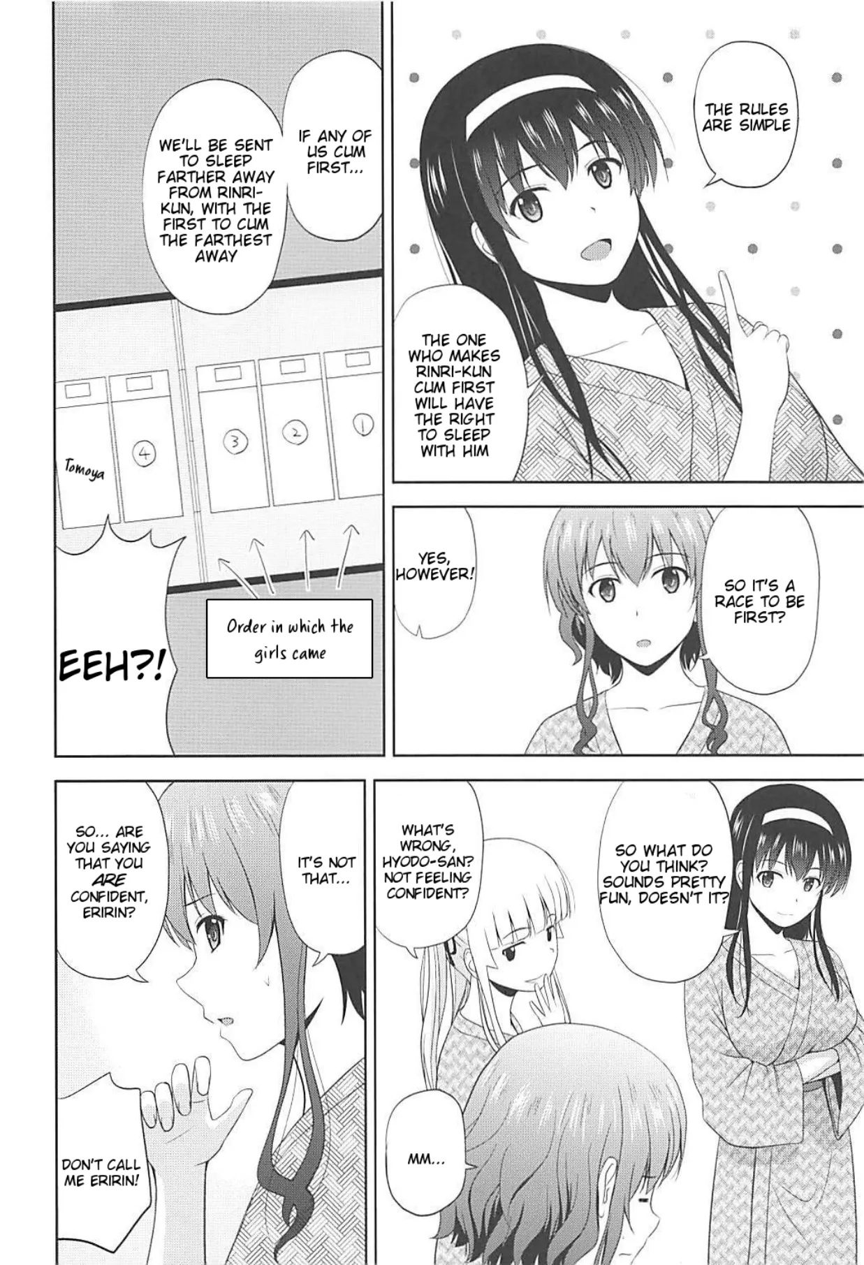 (C98) [G-SCAN CORP. (Satou Chagashi)] Saenai Kanojo-tachi no Rinri Shinsakai Soushuuhen 2 (Saenai Heroine no Sodatekata) [English] 画像番号 33