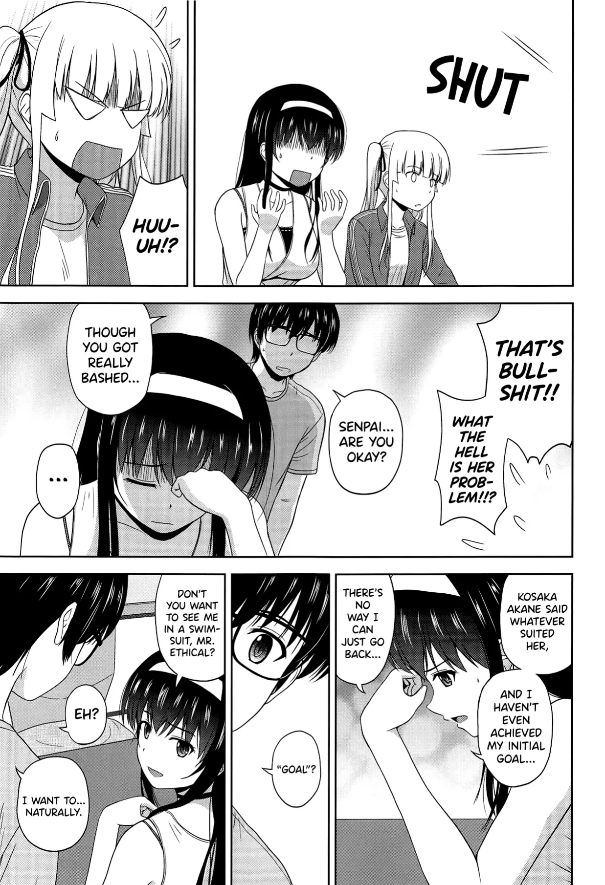 (C98) [G-SCAN CORP. (Satou Chagashi)] Saenai Kanojo-tachi no Rinri Shinsakai Soushuuhen 2 (Saenai Heroine no Sodatekata) [English] 画像番号 99