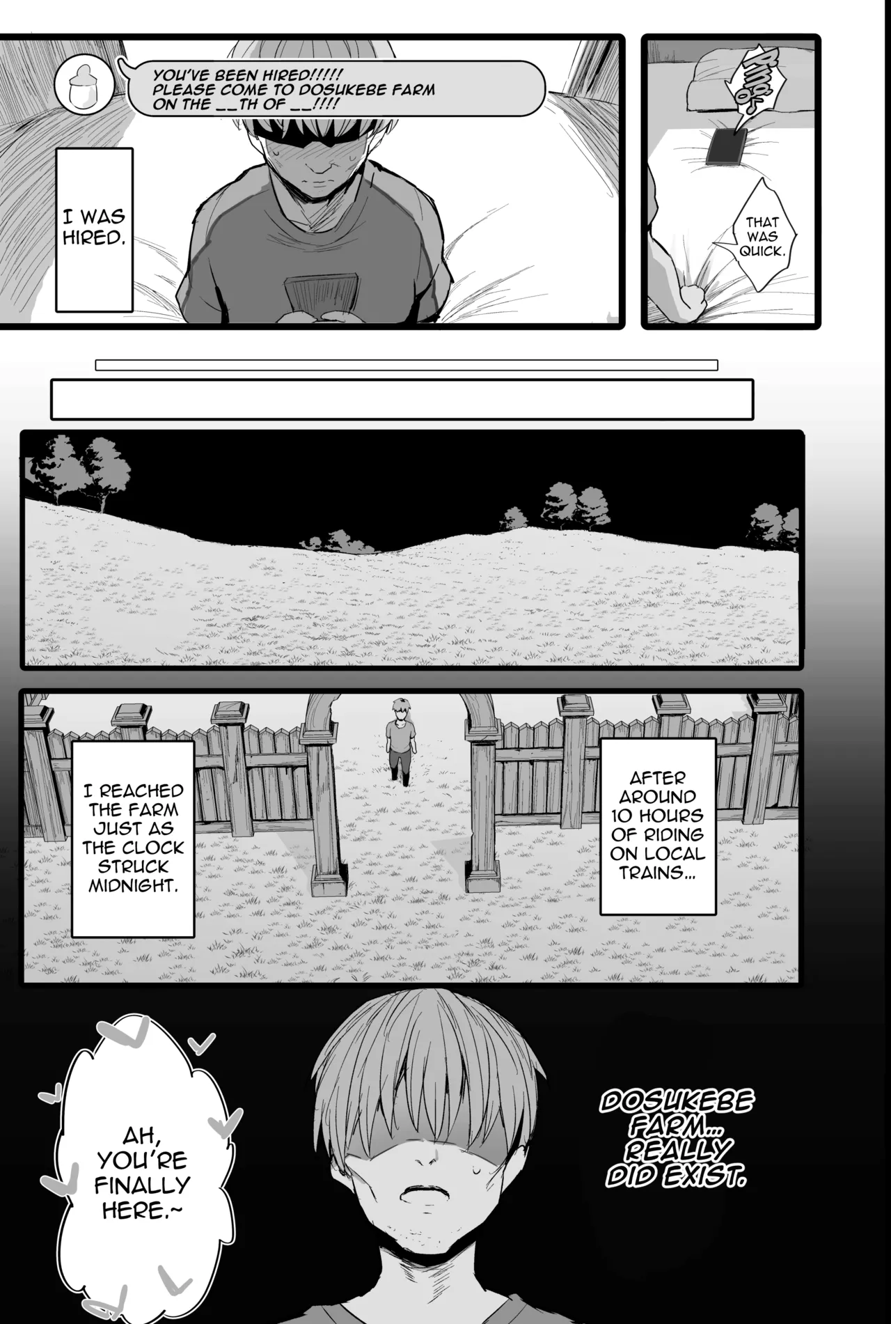 [Jack to Nicholson (NoriPachi)] Bokujou no Tanetsuke Beit ni Ukatta Boku [Digital] [English] [hardcase8translates] numero di immagine  6