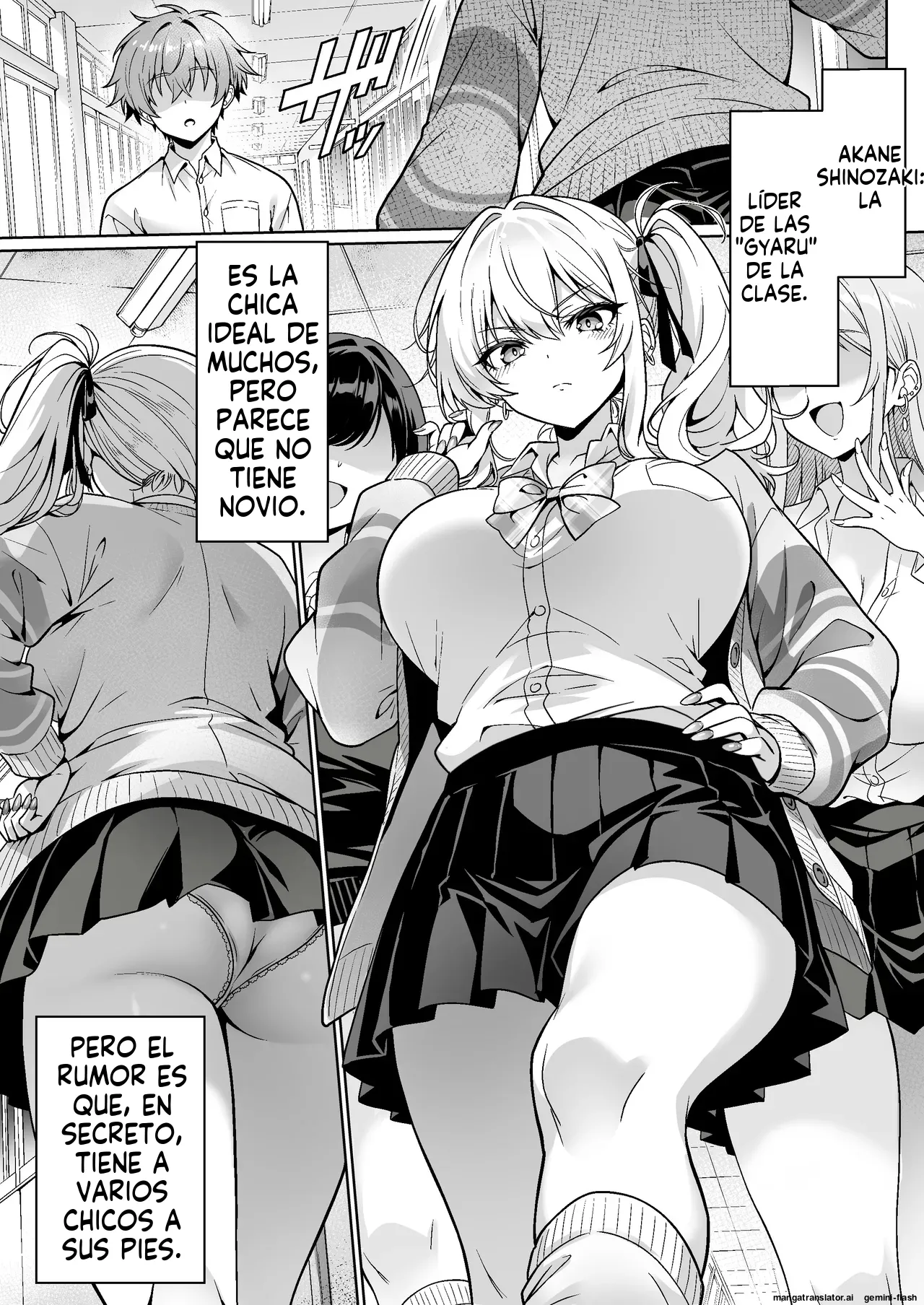 Class no Namaiki Gal wa  Shojo deshita ~Hatsu Sex de Nama Hame  Zecchou  Nakadashi  made Shita Hanashi (Spanish) MTL 图片编号 2