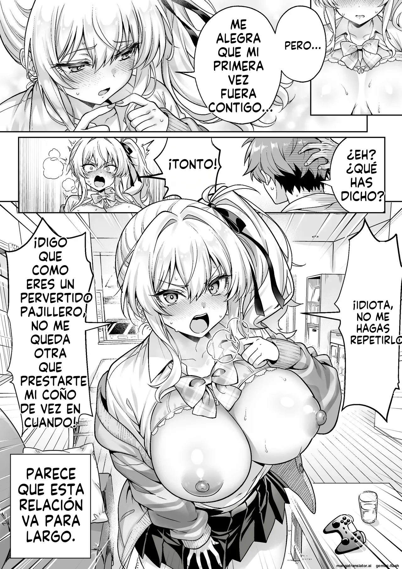 Class no Namaiki Gal wa  Shojo deshita ~Hatsu Sex de Nama Hame  Zecchou  Nakadashi  made Shita Hanashi (Spanish) MTL 图片编号 33