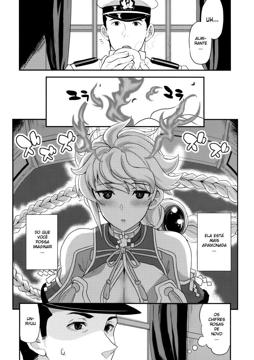 (C94) [INFINITY DRIVE (Kyougoku Shin)] Kumo no Hatate ni | Like a Fluttering Cloud (Kantai Collection -KanColle-) [Portuguese-BR] numero di immagine  3