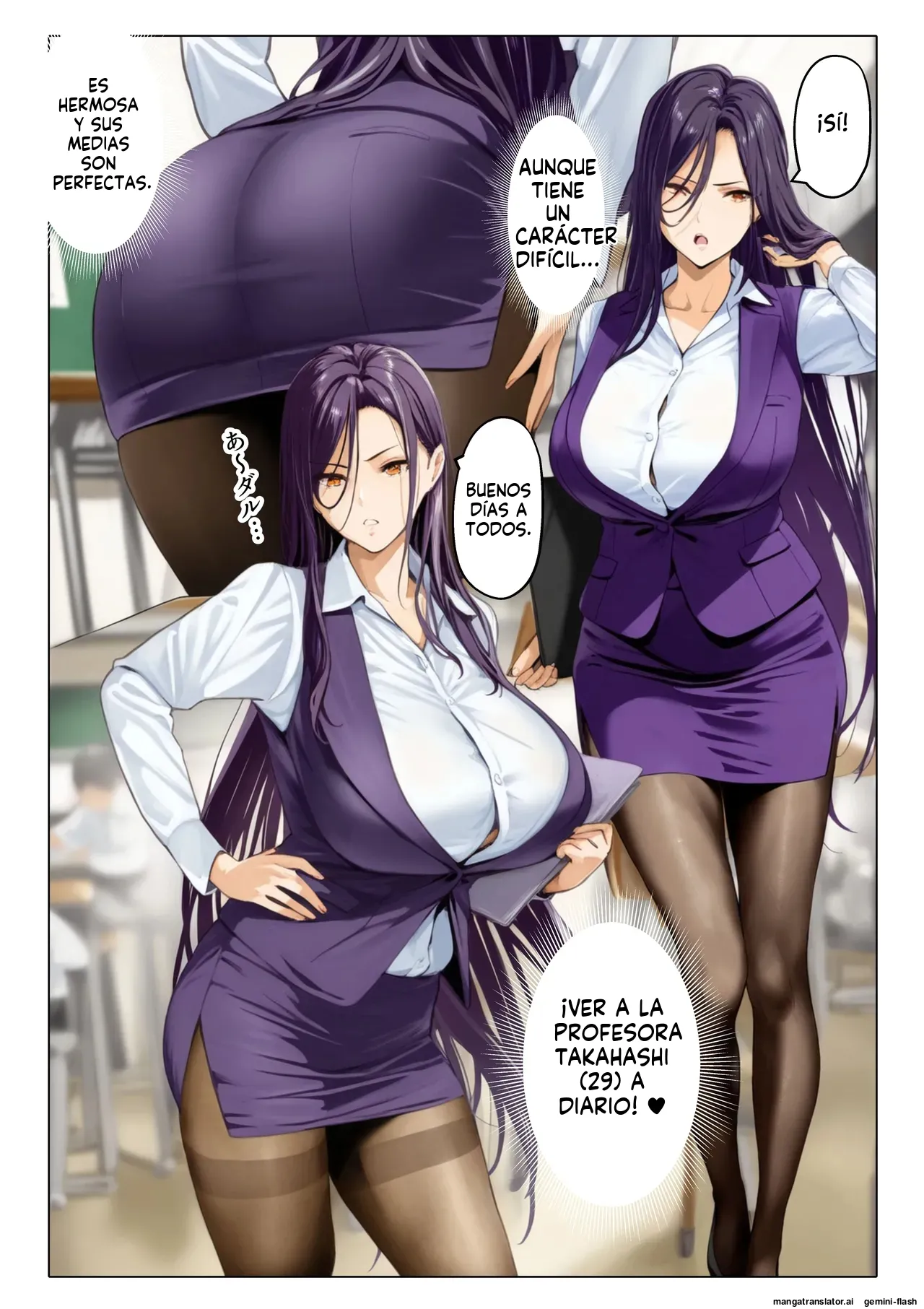 Oneshota sensei! 1 (Spanish) MTL изображение № 3