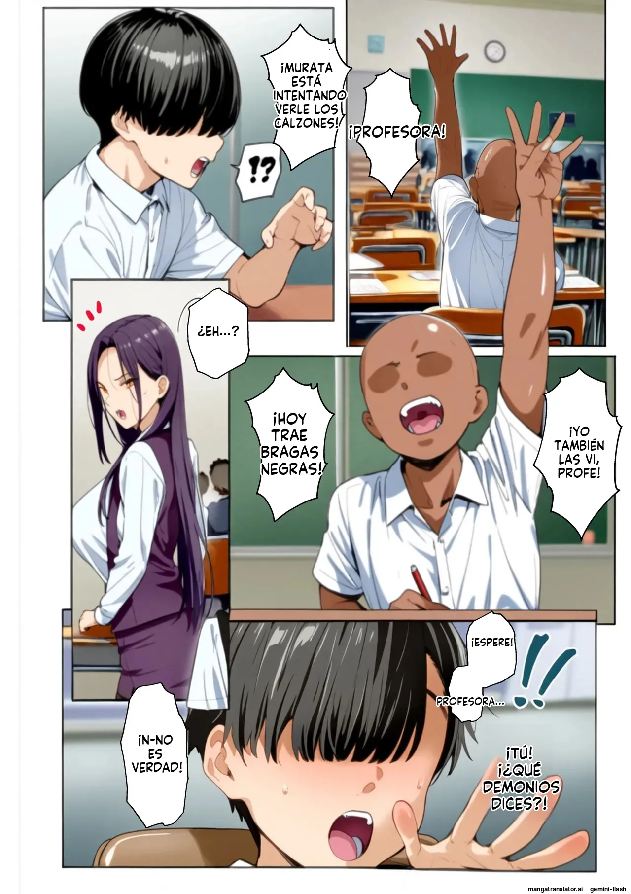 Oneshota sensei! 1 (Spanish) MTL изображение № 7