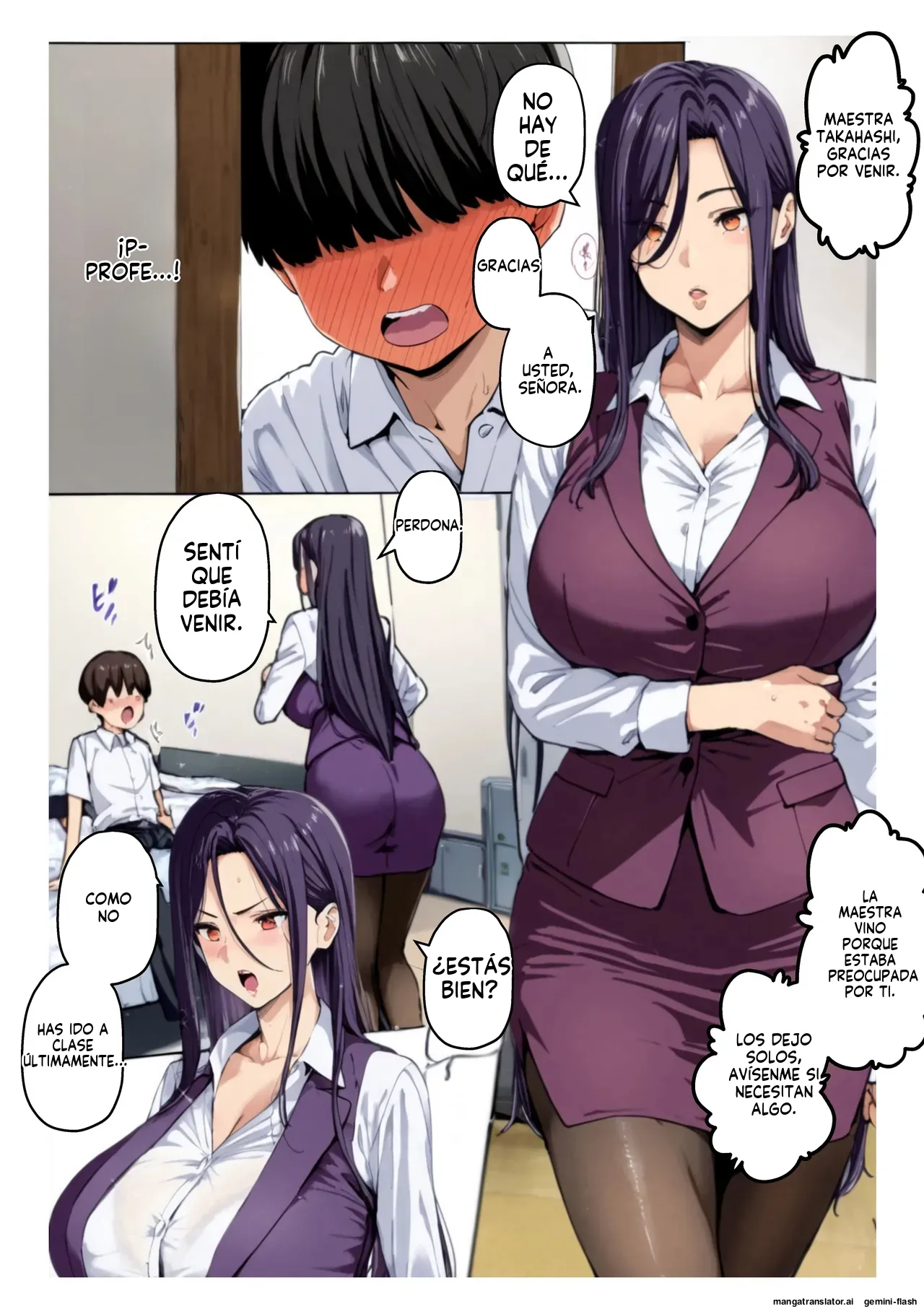 Oneshota sensei! 1 (Spanish) MTL изображение № 16