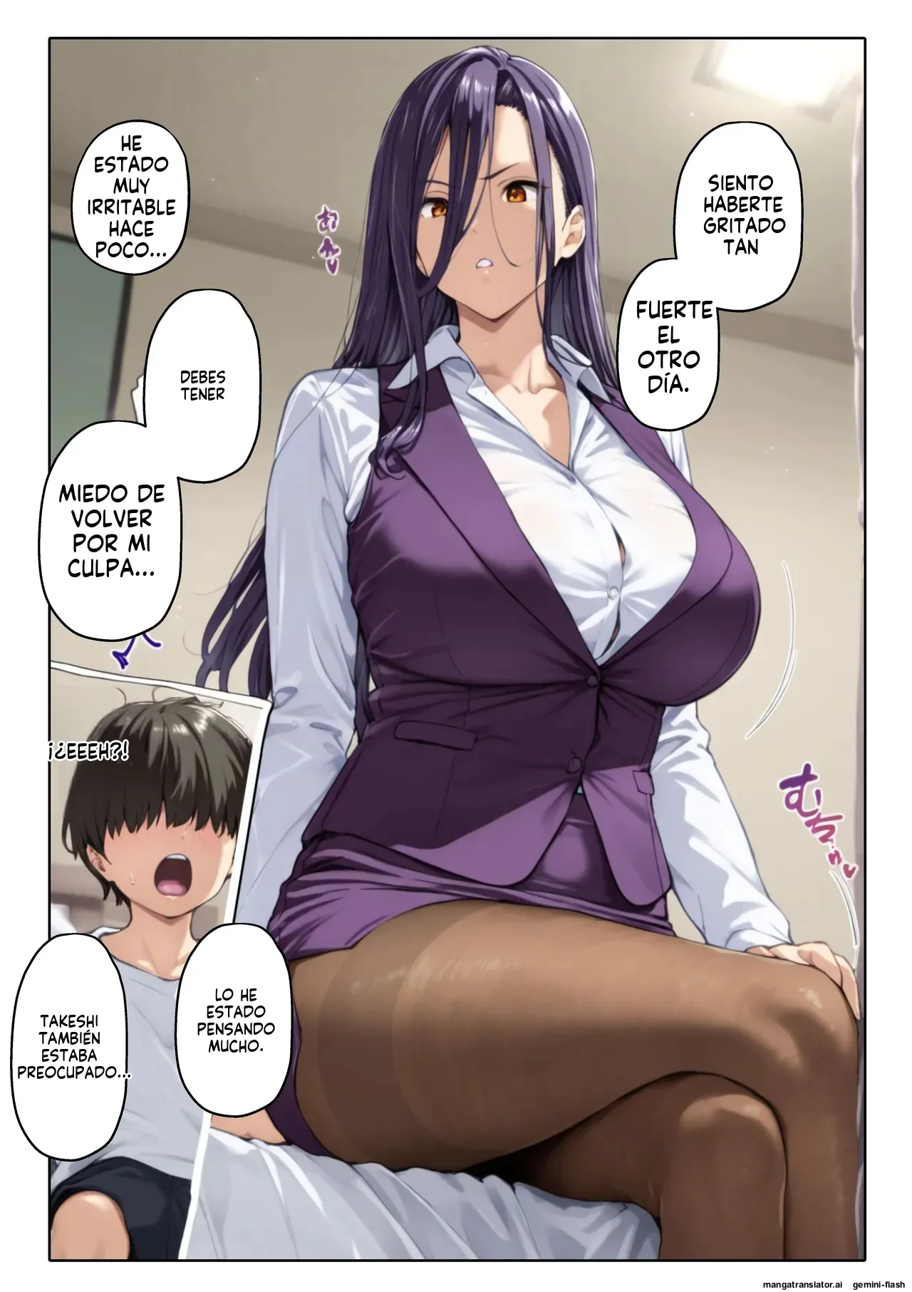 Oneshota sensei! 1 (Spanish) MTL изображение № 17