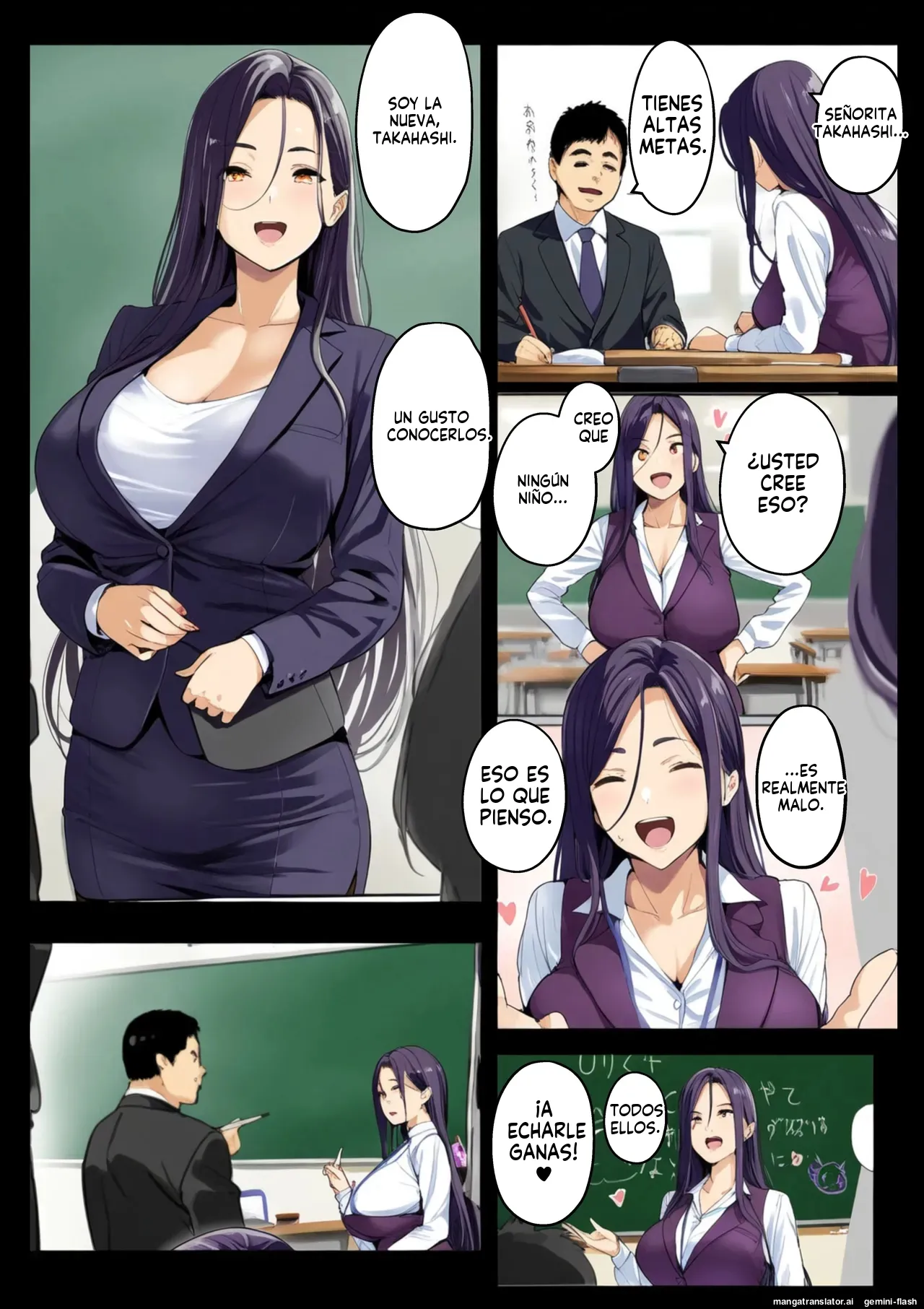 Oneshota sensei! 1 (Spanish) MTL изображение № 44