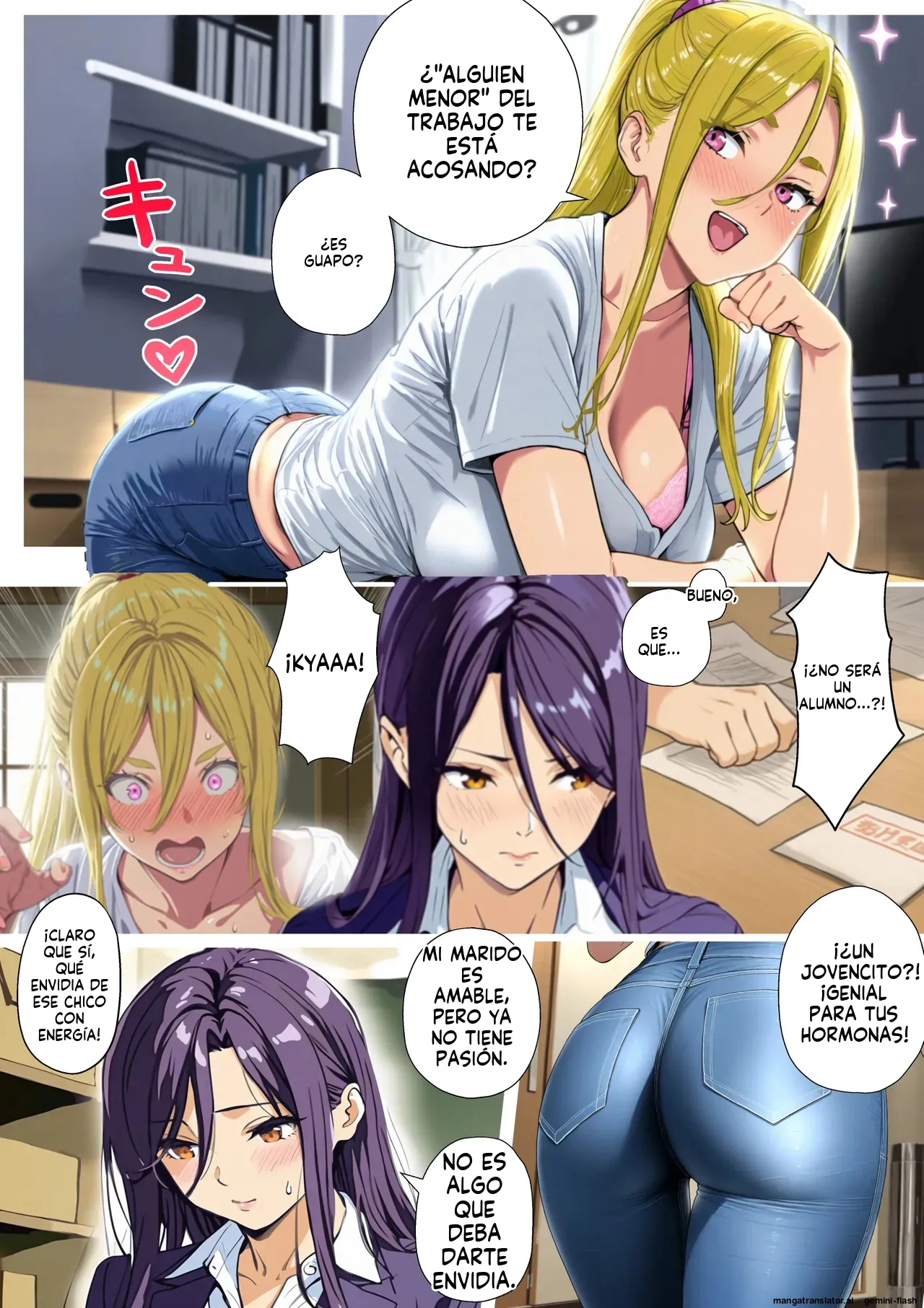 Oneshota sensei! 2 (Spanish) MTL изображение № 12